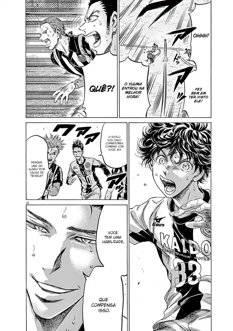 Read Ao Ashi pt Manga Online