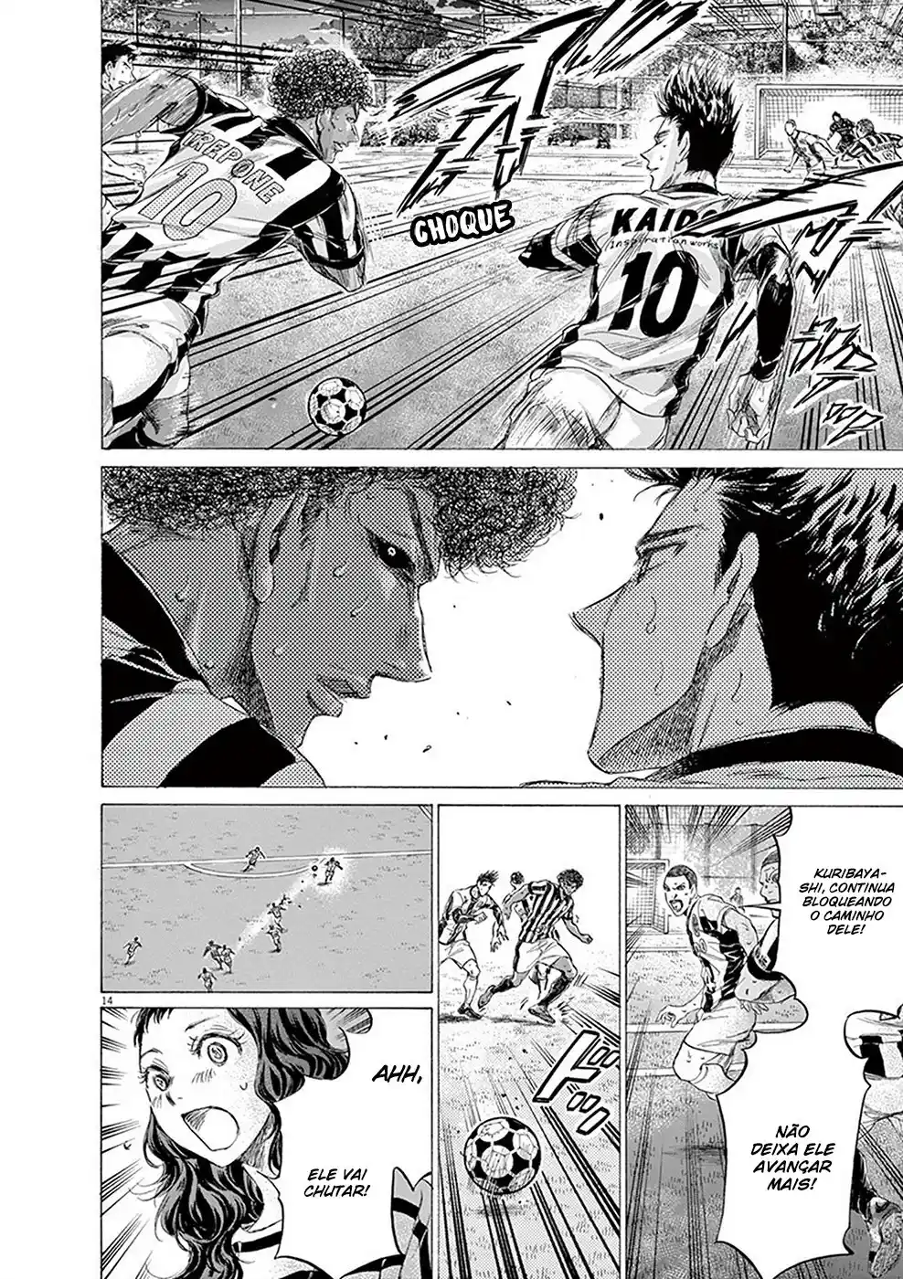 Read Ao Ashi pt Manga Online