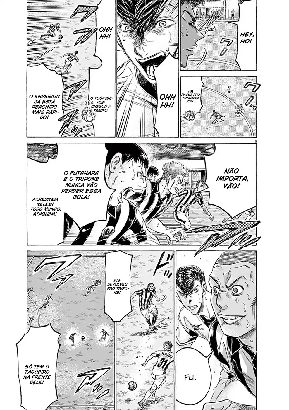 Read Ao Ashi pt Manga Online