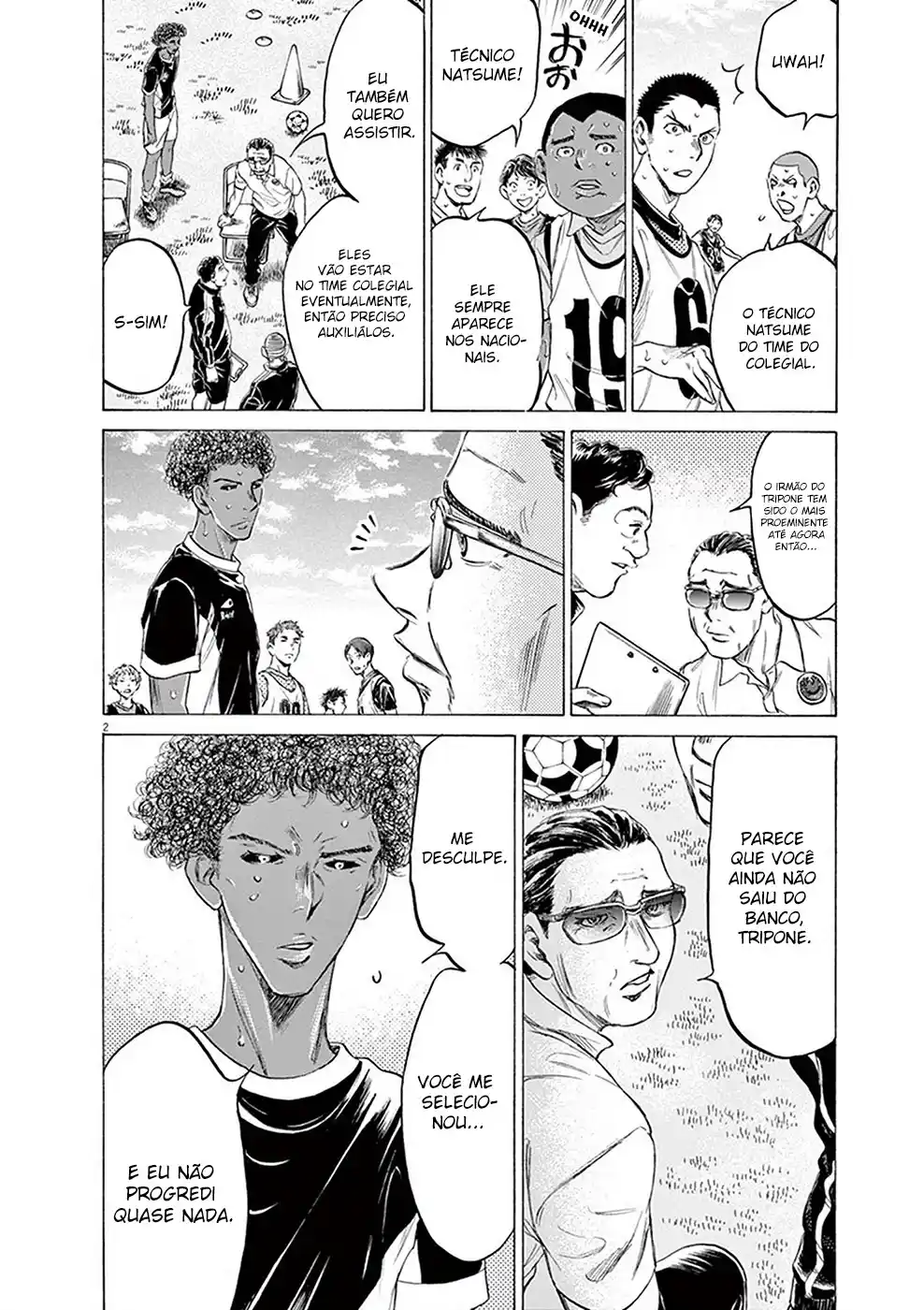 Read Ao Ashi pt Manga Online