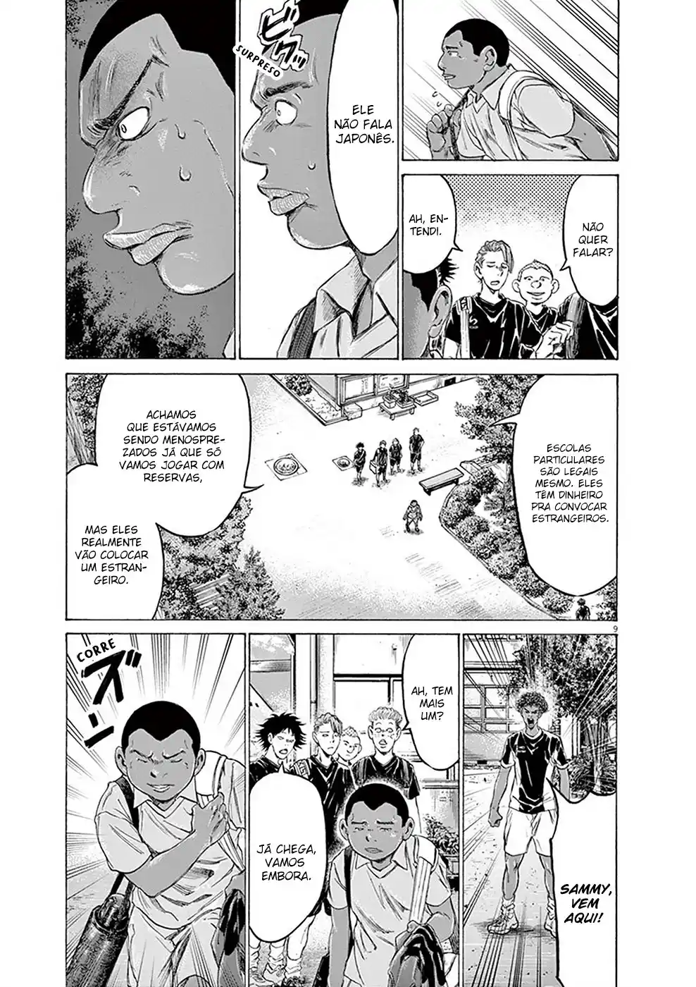 Read Ao Ashi pt Manga Online