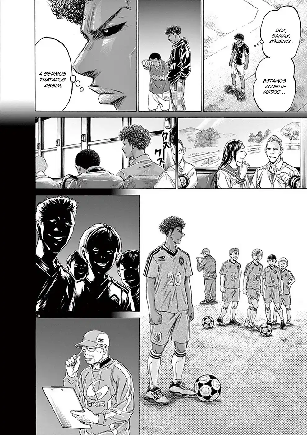 Read Ao Ashi pt Manga Online