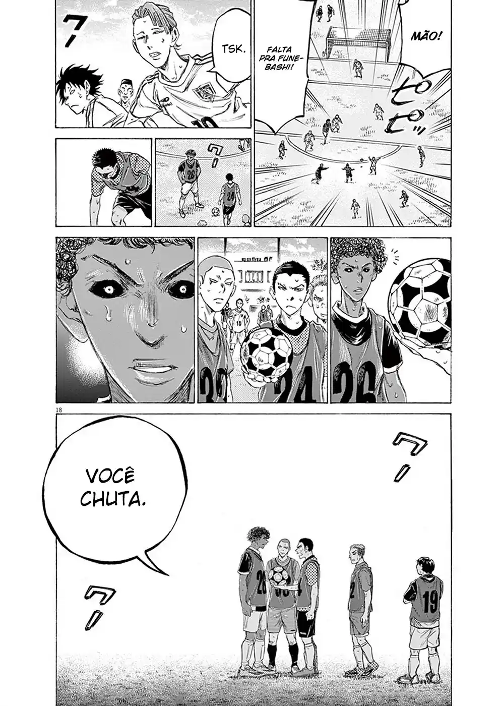 Read Ao Ashi pt Manga Online