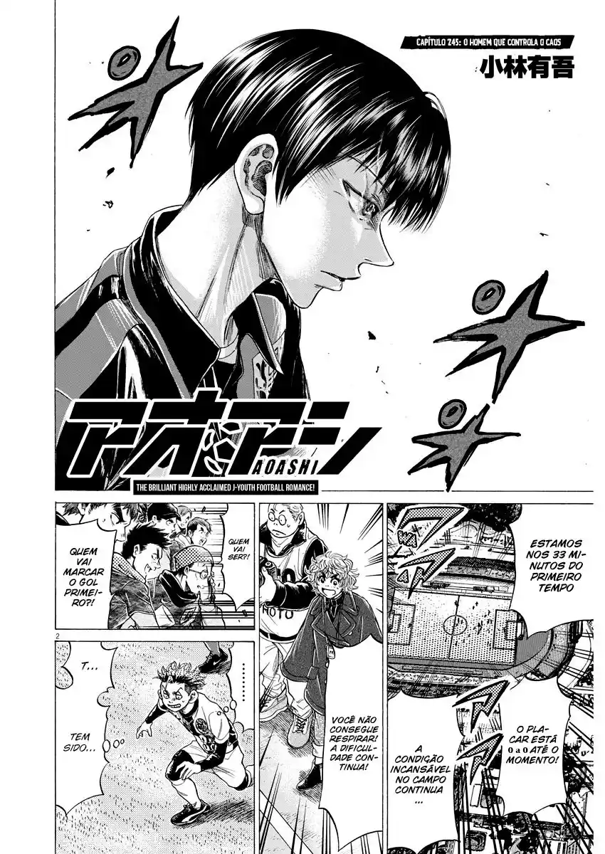Read Ao Ashi pt Manga Online