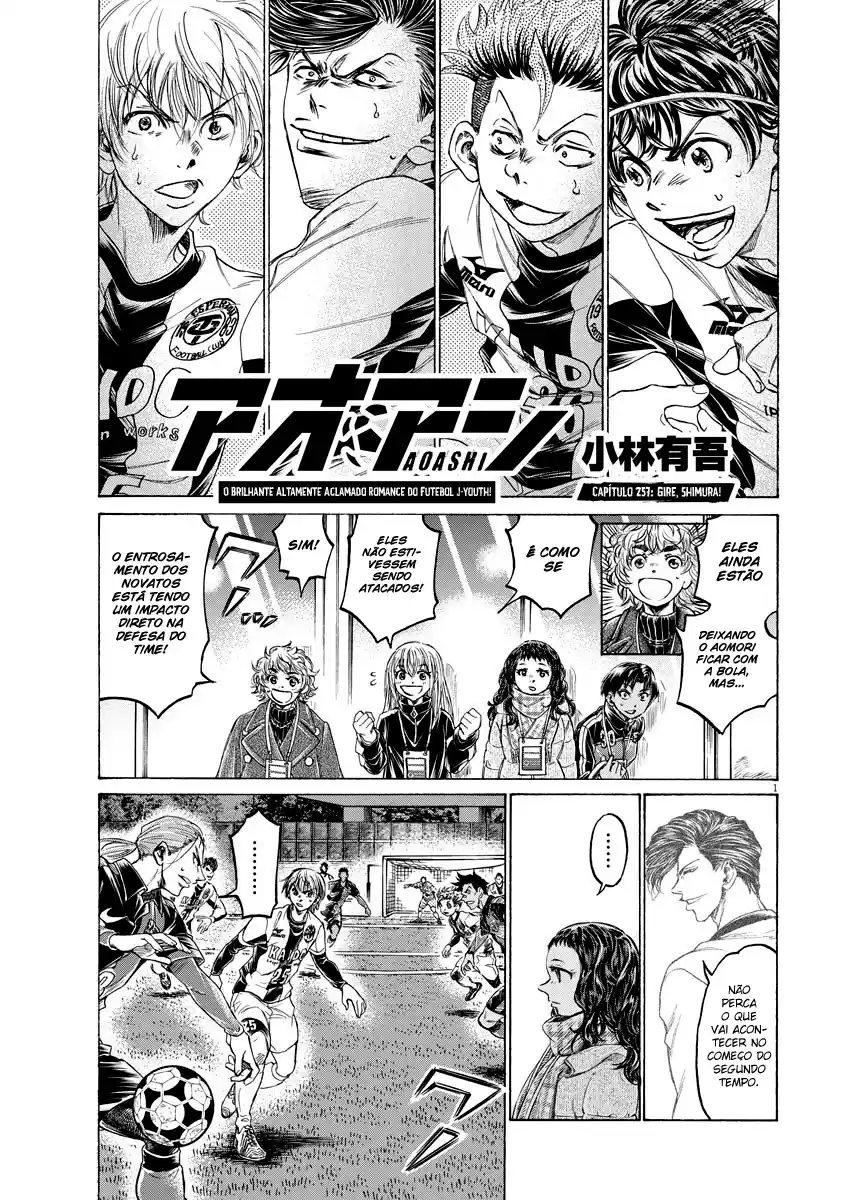 Read Ao Ashi pt Manga Online