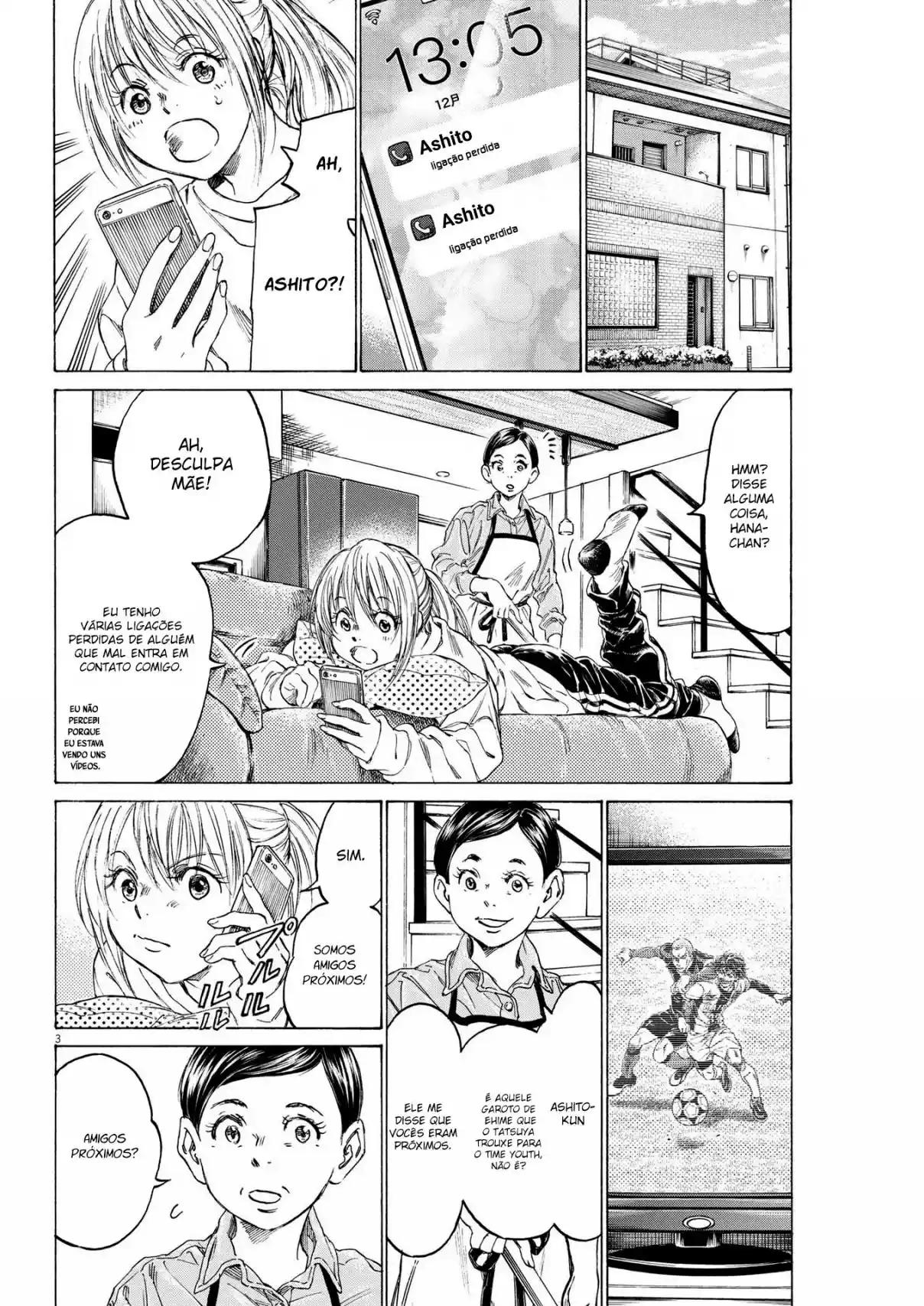 Read Ao Ashi pt Manga Online