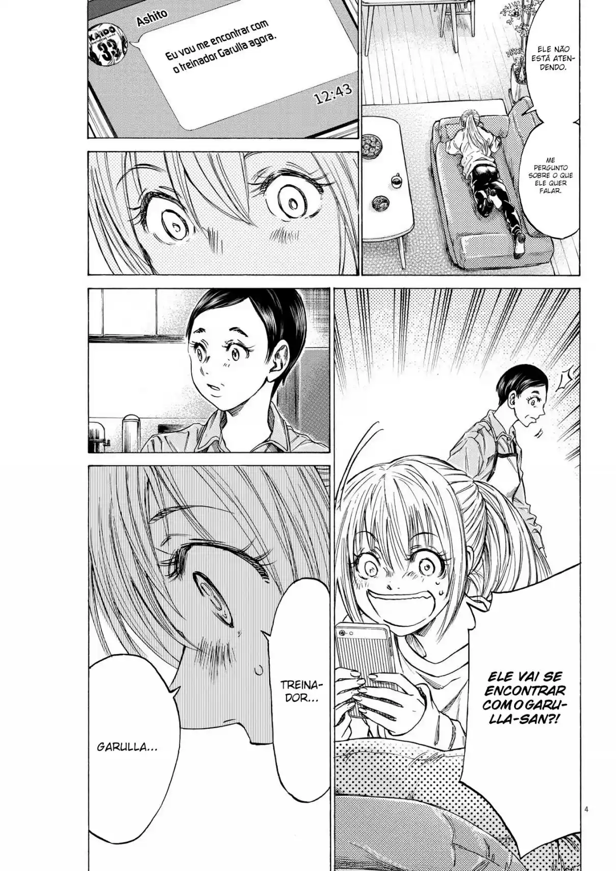 Read Ao Ashi pt Manga Online