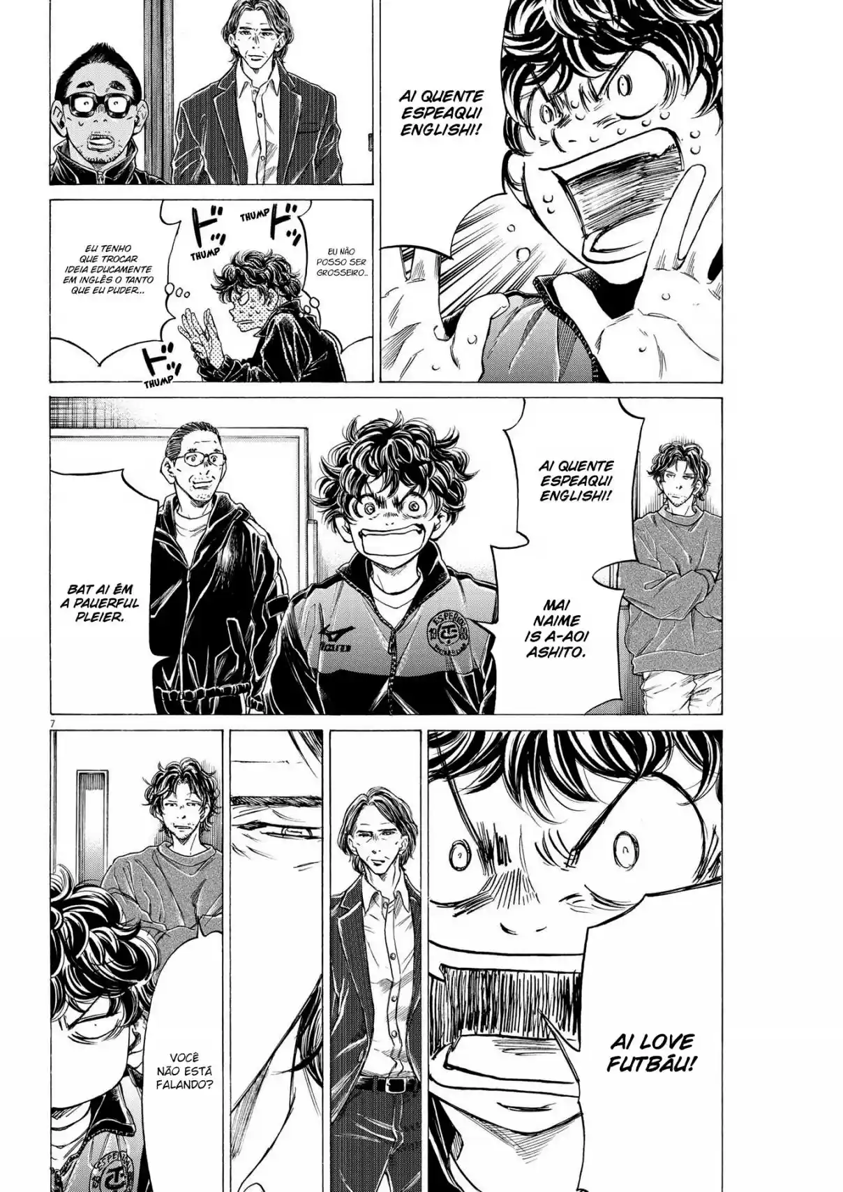 Read Ao Ashi pt Manga Online