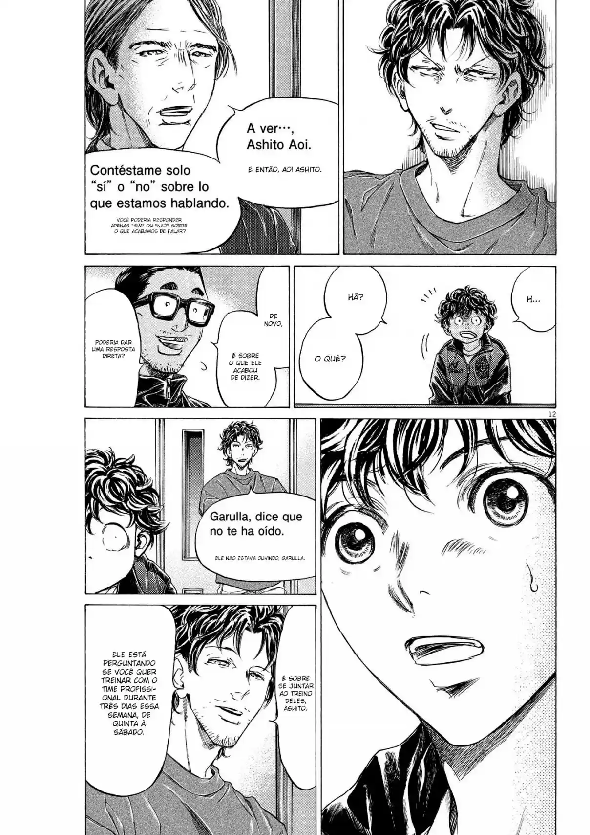 Read Ao Ashi pt Manga Online