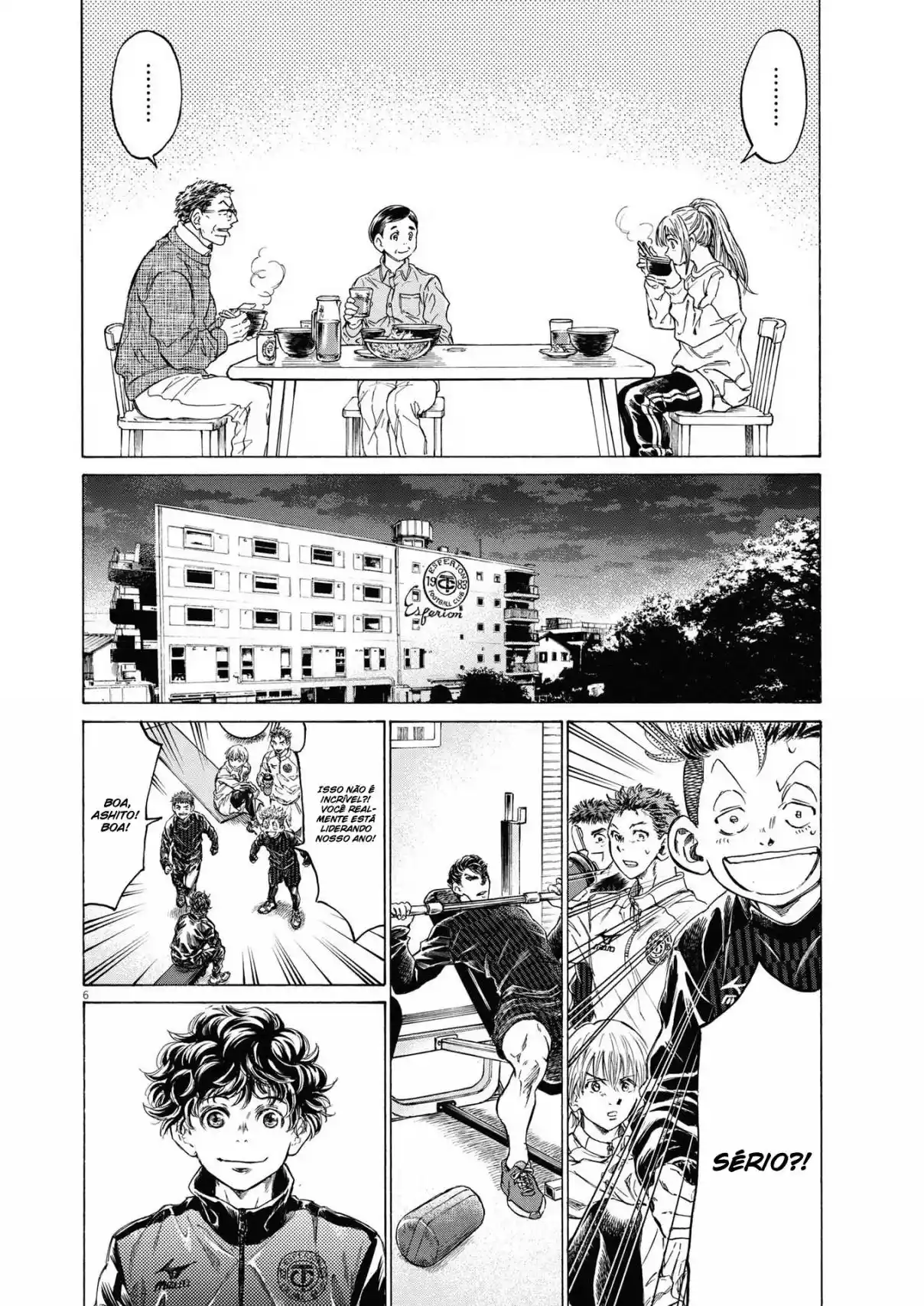 Read Ao Ashi pt Manga Online