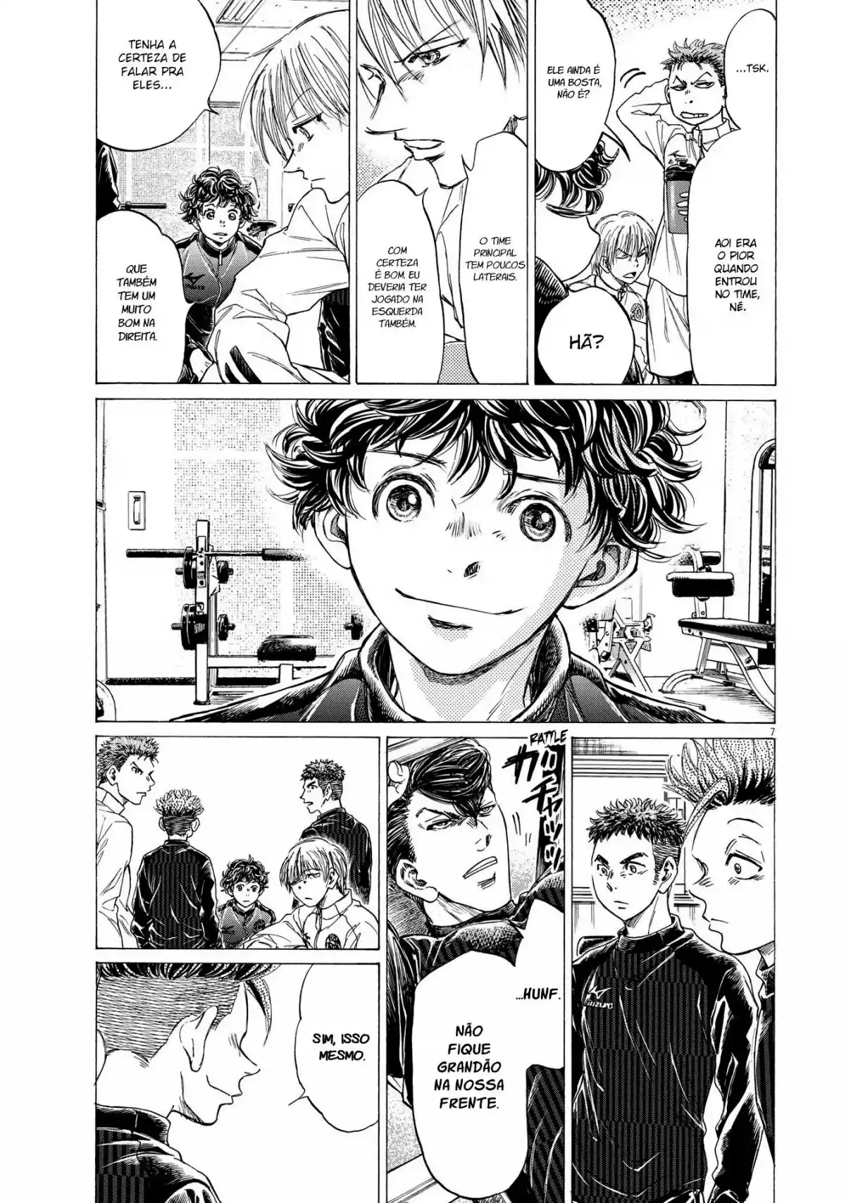 Read Ao Ashi pt Manga Online
