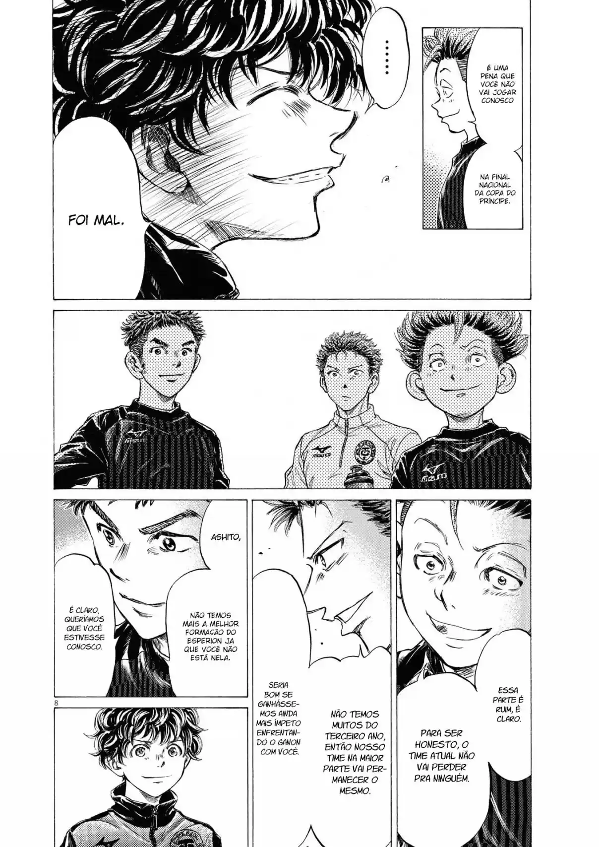 Read Ao Ashi pt Manga Online
