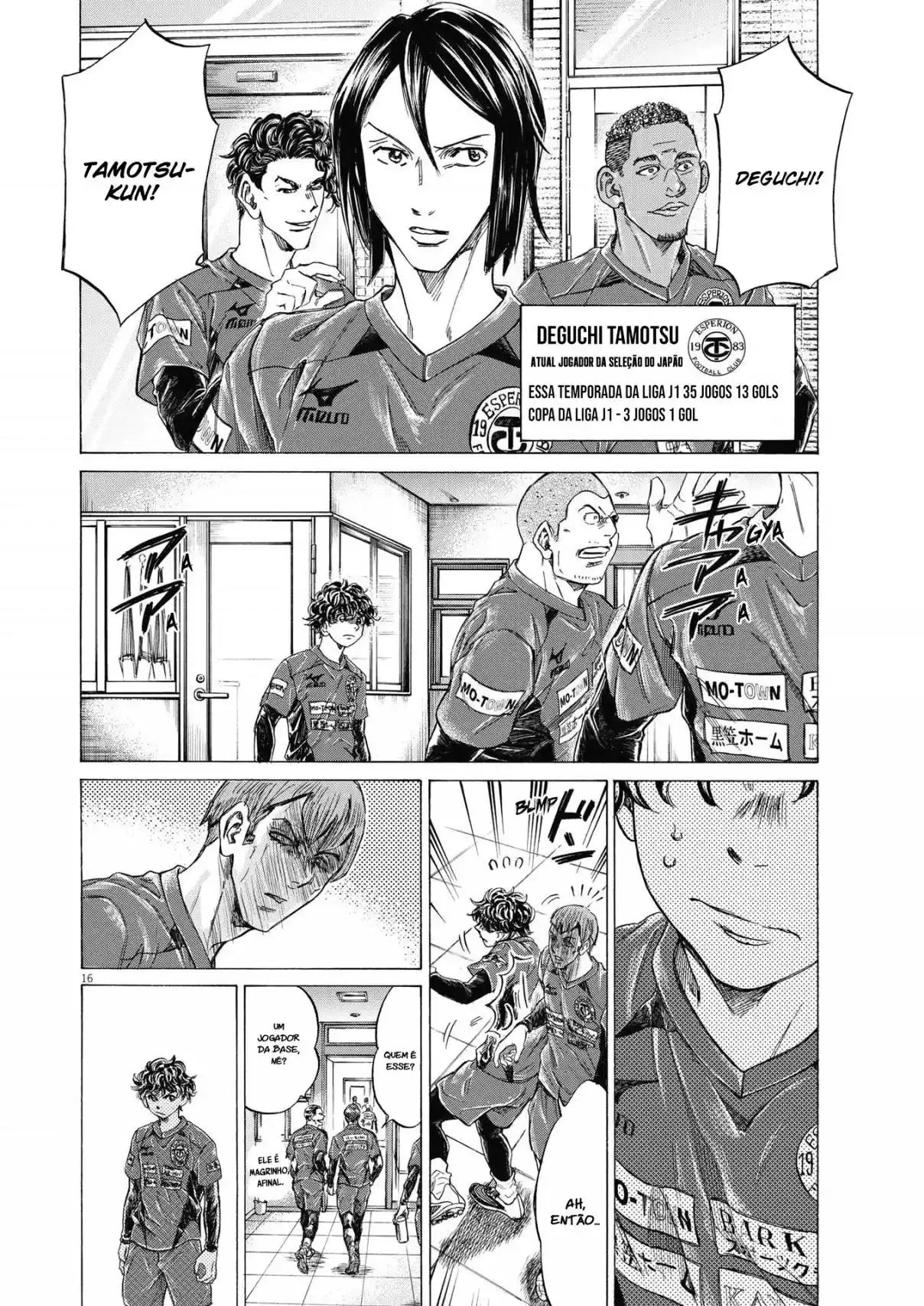 Read Ao Ashi pt Manga Online