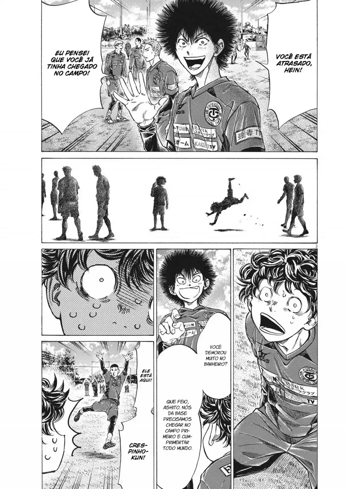 Read Ao Ashi pt Manga Online