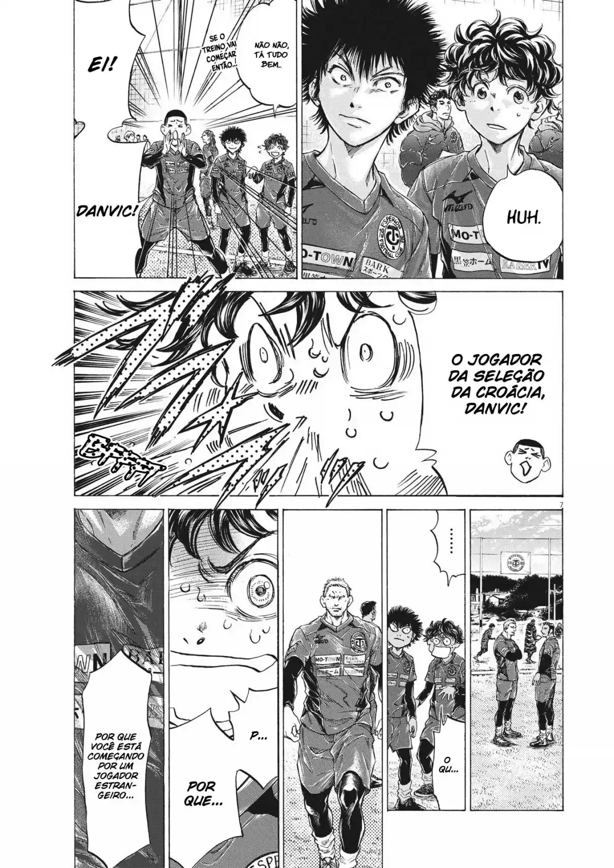 Read Ao Ashi pt Manga Online
