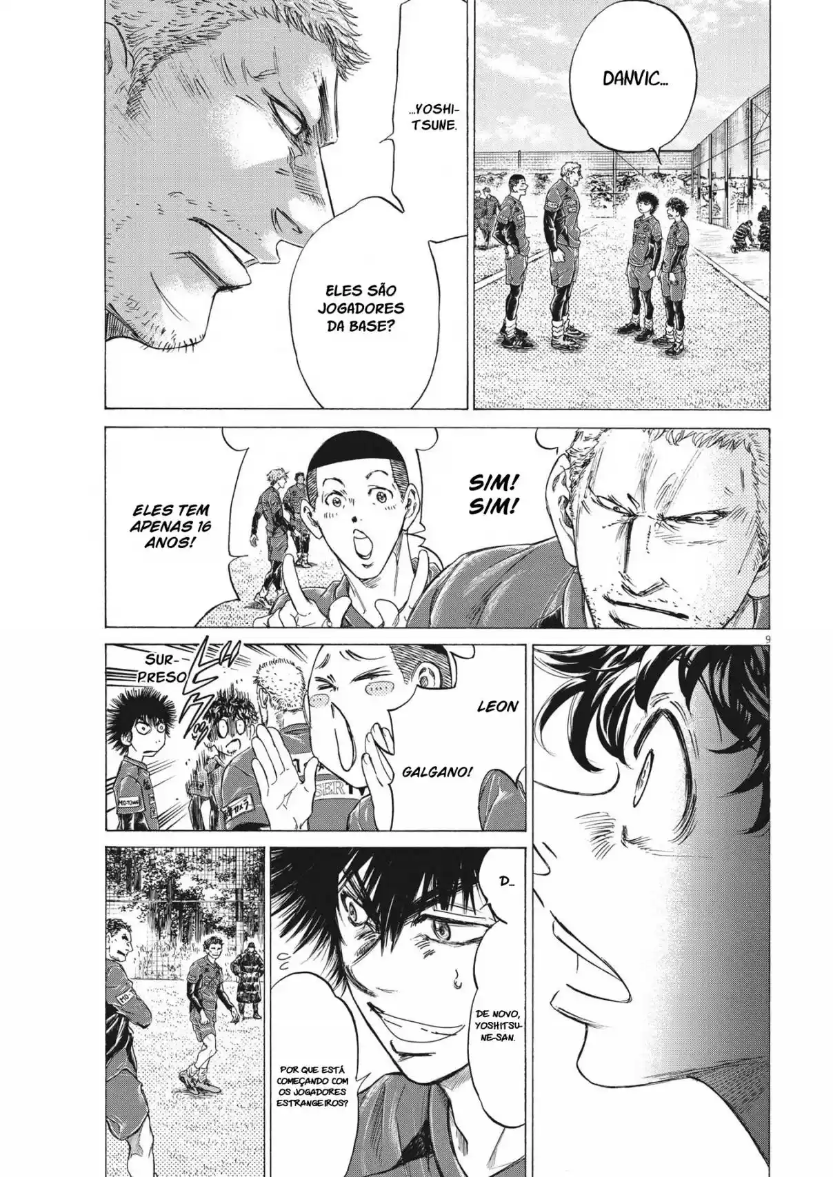 Read Ao Ashi pt Manga Online