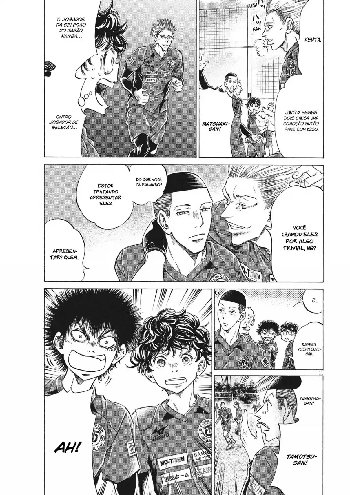 Read Ao Ashi pt Manga Online