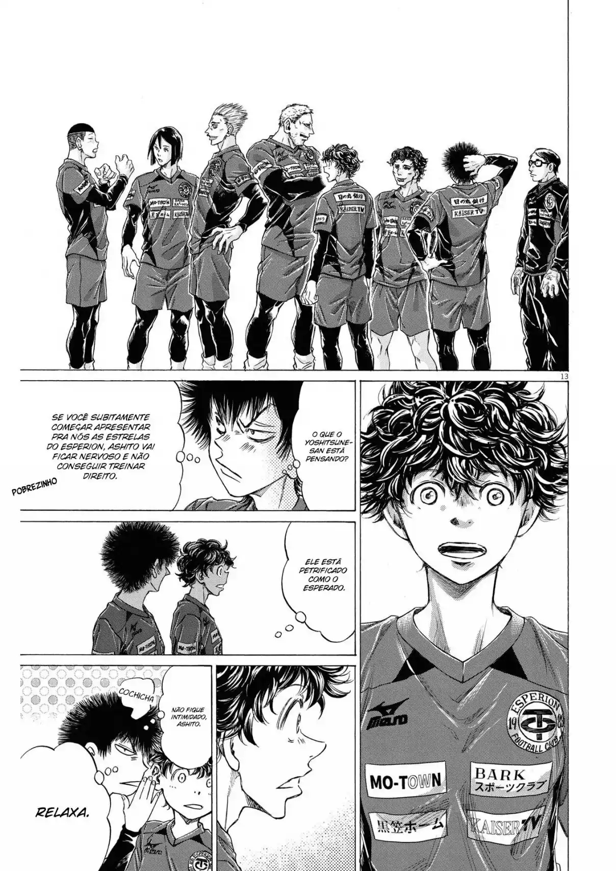 Read Ao Ashi pt Manga Online