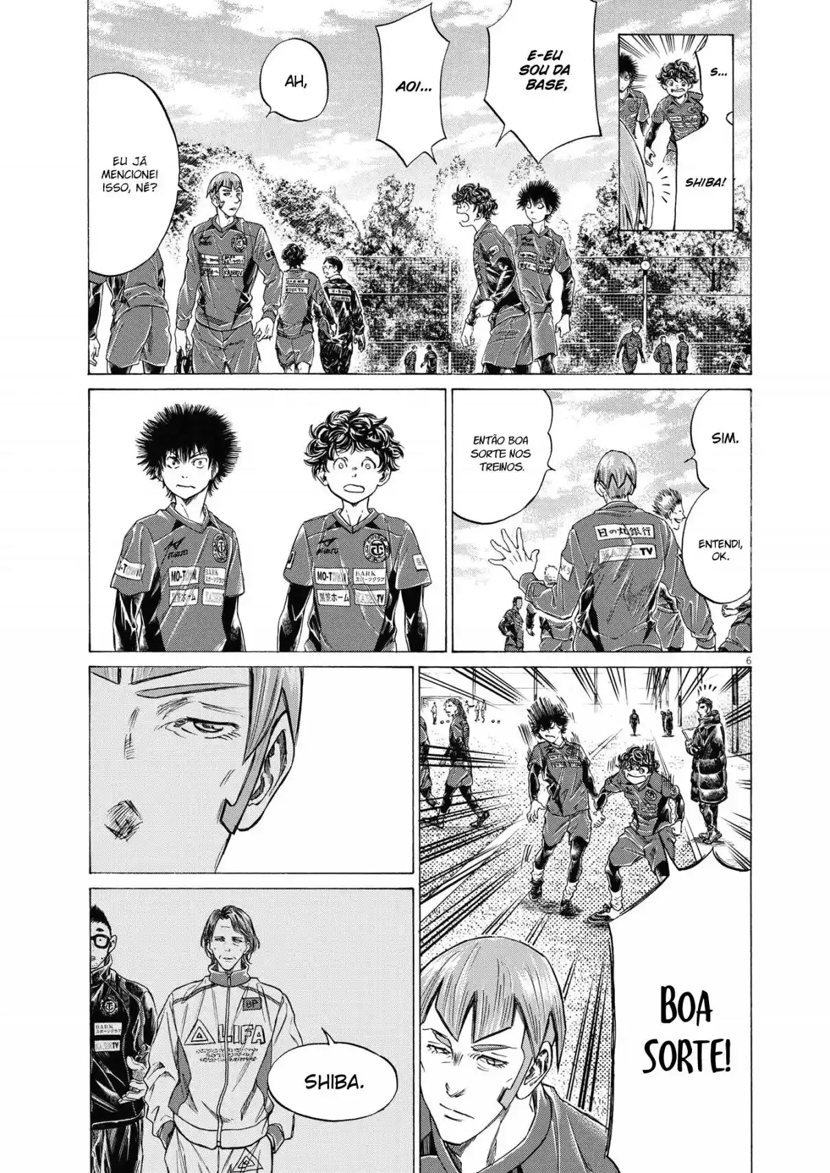 Read Ao Ashi pt Manga Online