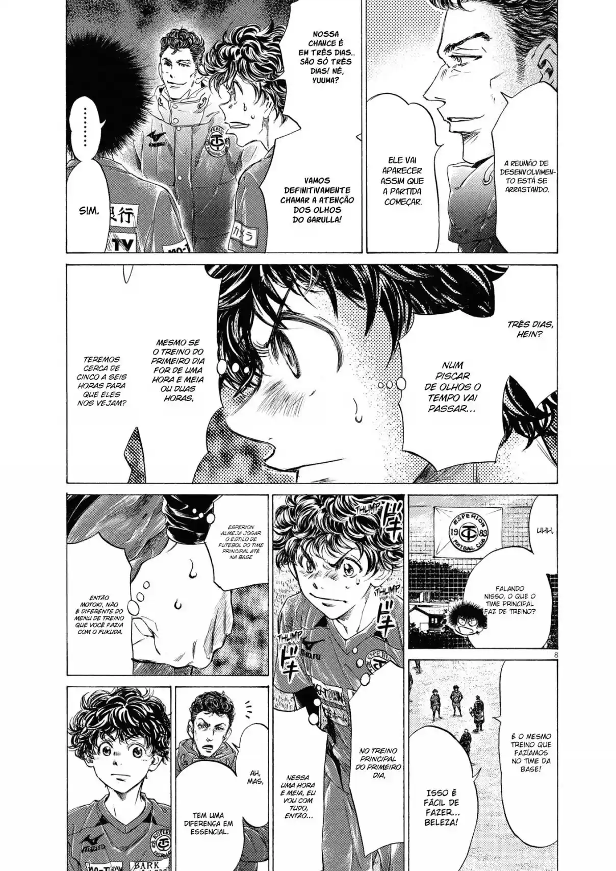 Read Ao Ashi pt Manga Online
