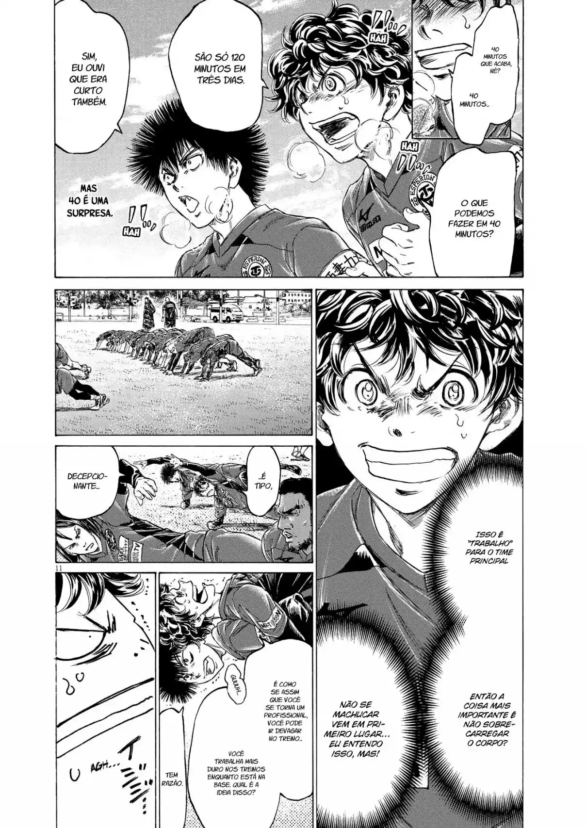 Read Ao Ashi pt Manga Online
