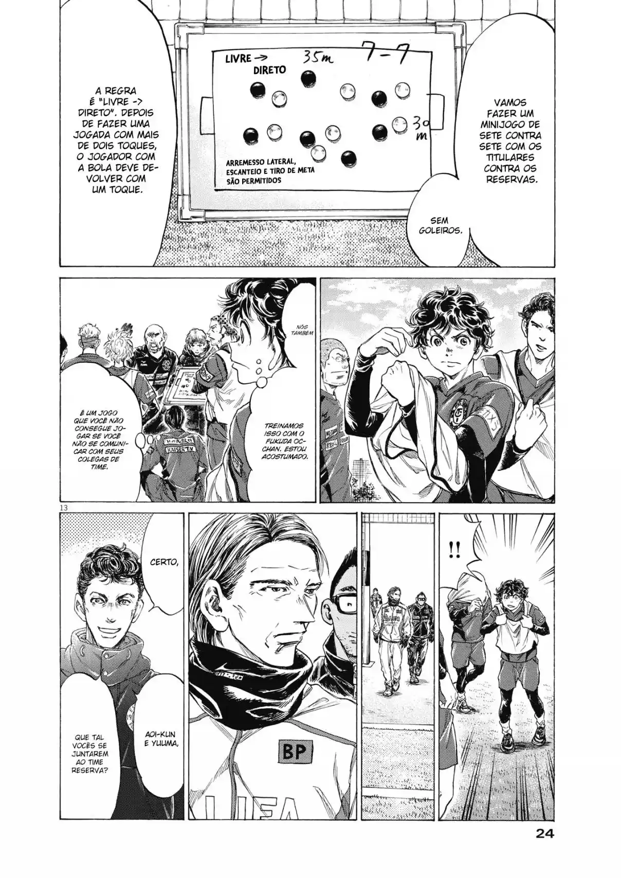 Read Ao Ashi pt Manga Online