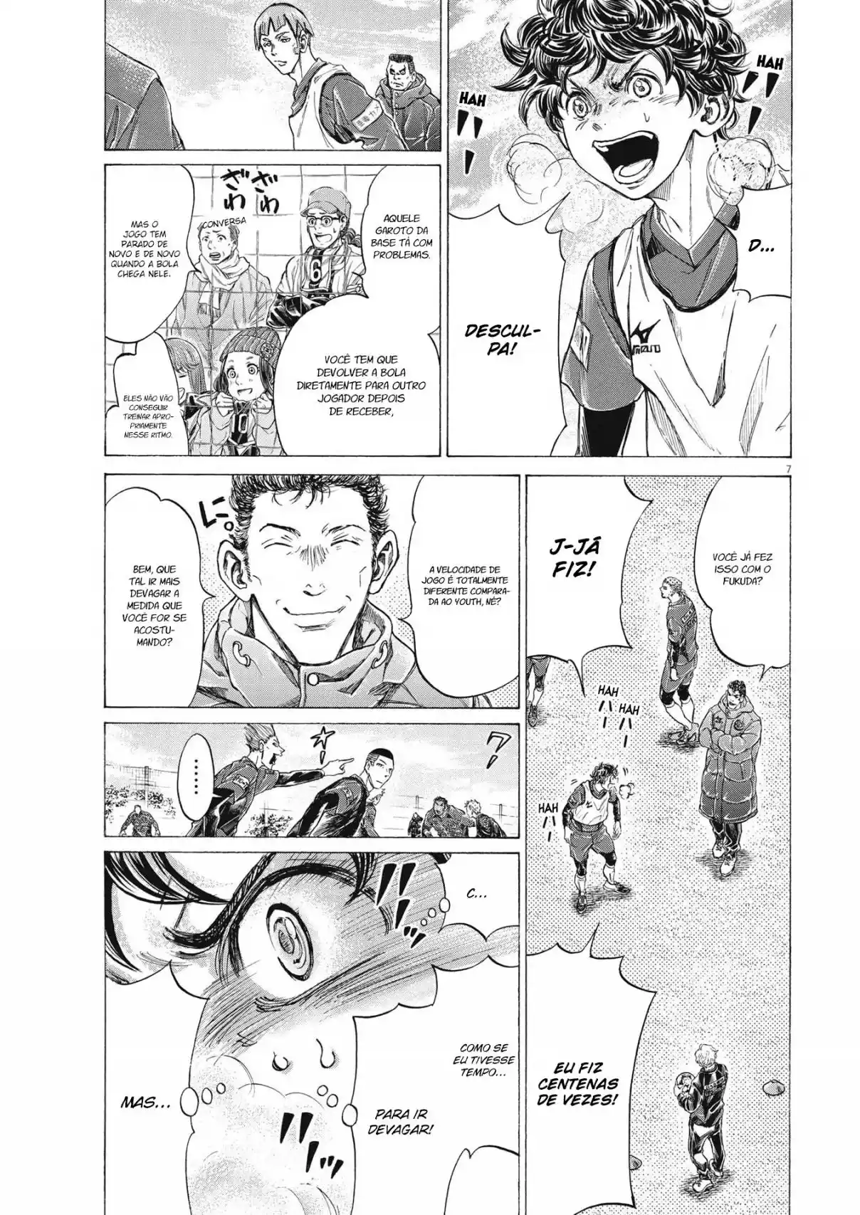 Read Ao Ashi pt Manga Online
