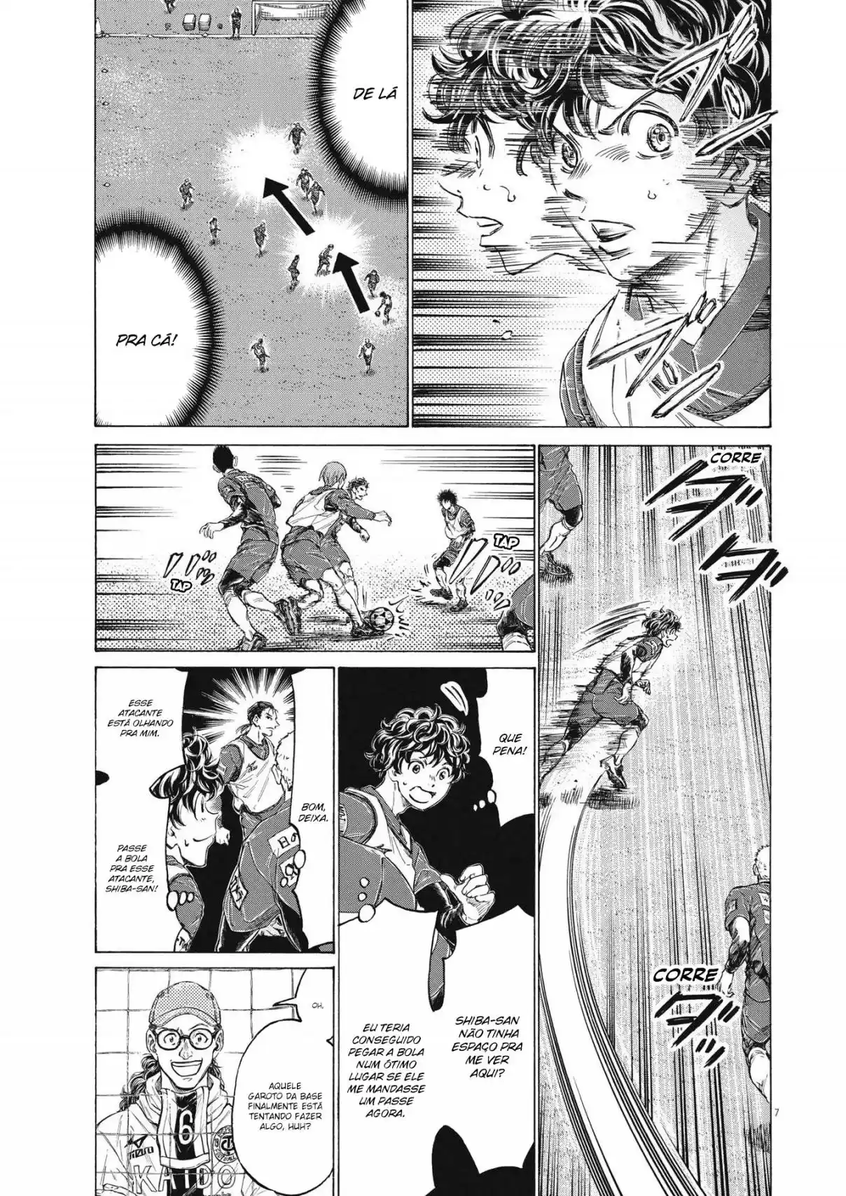 Read Ao Ashi pt Manga Online