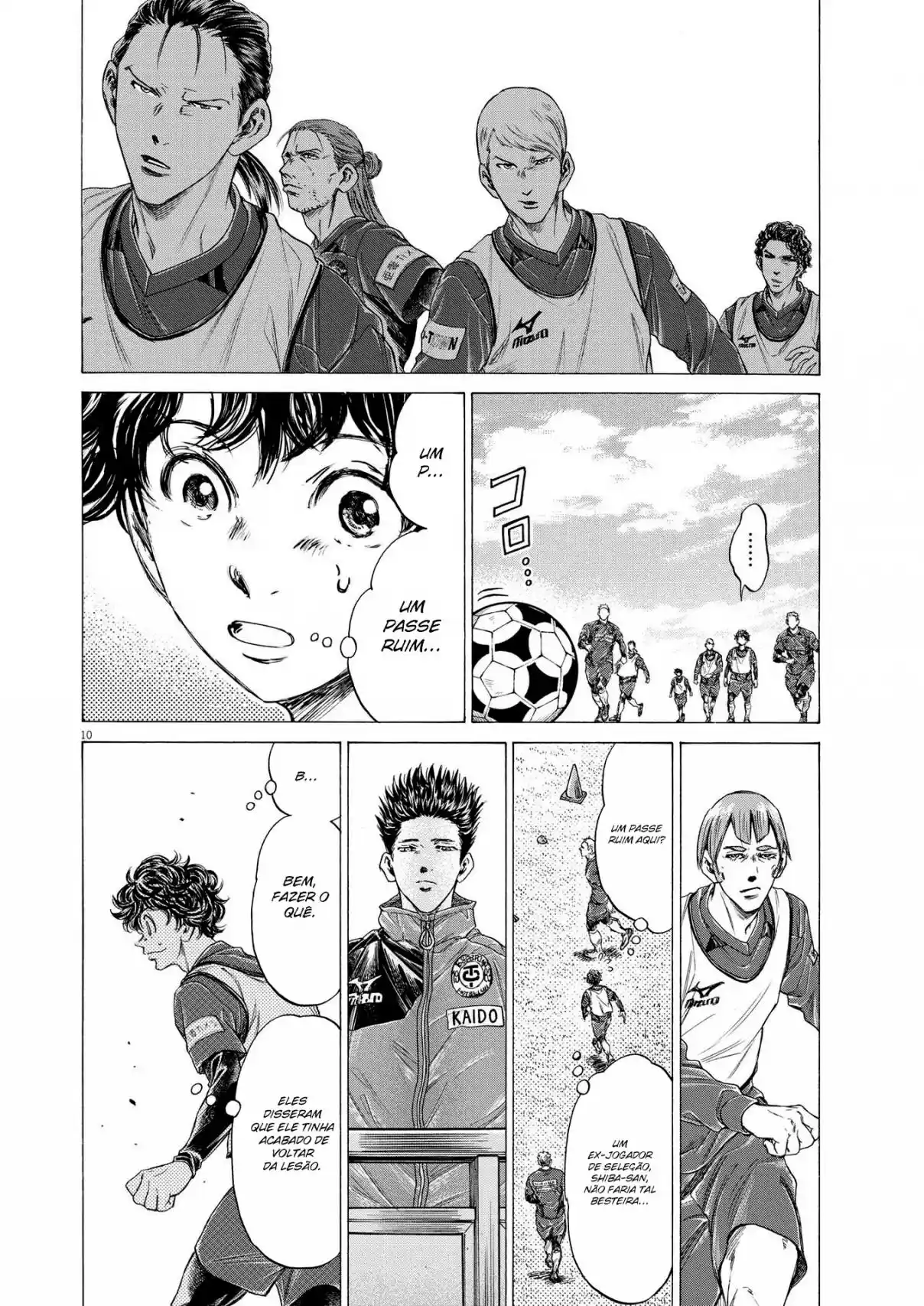 Read Ao Ashi pt Manga Online
