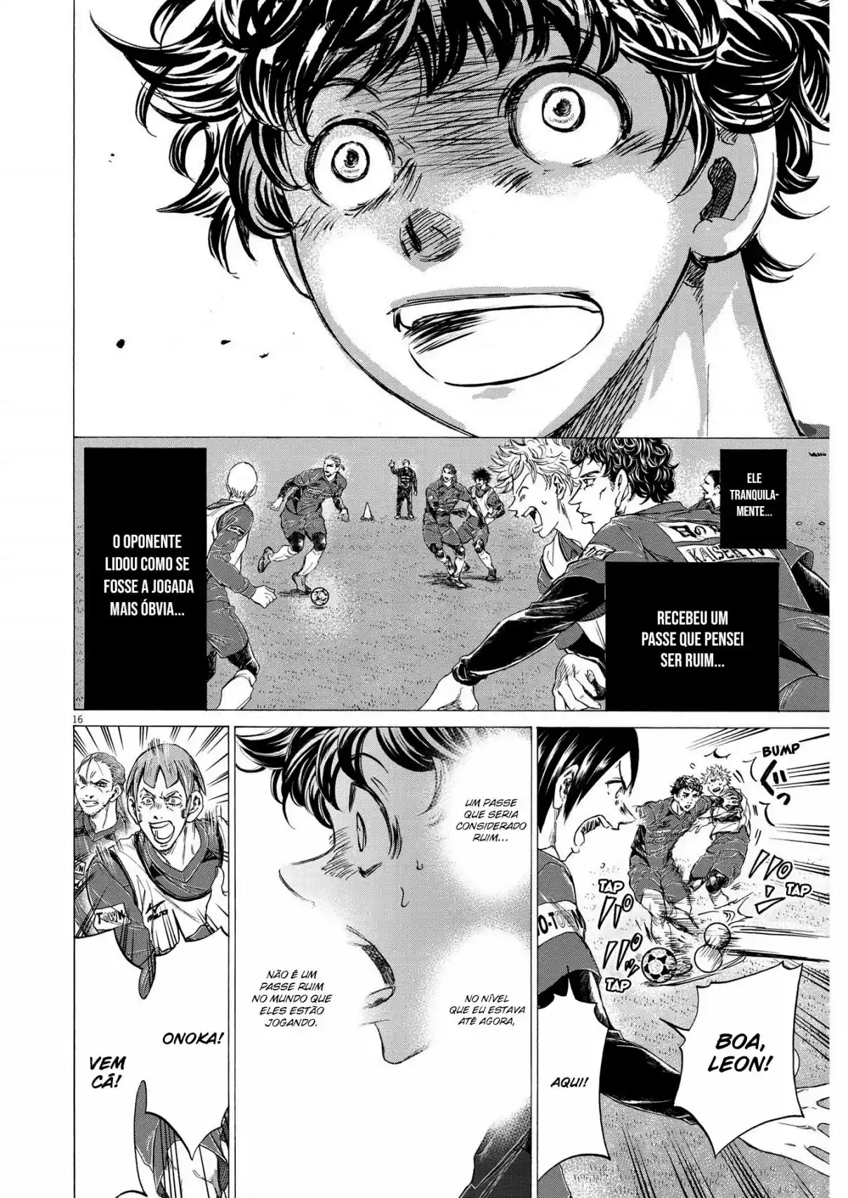 Read Ao Ashi pt Manga Online