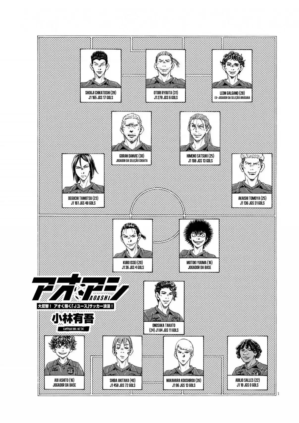 Read Ao Ashi pt Manga Online
