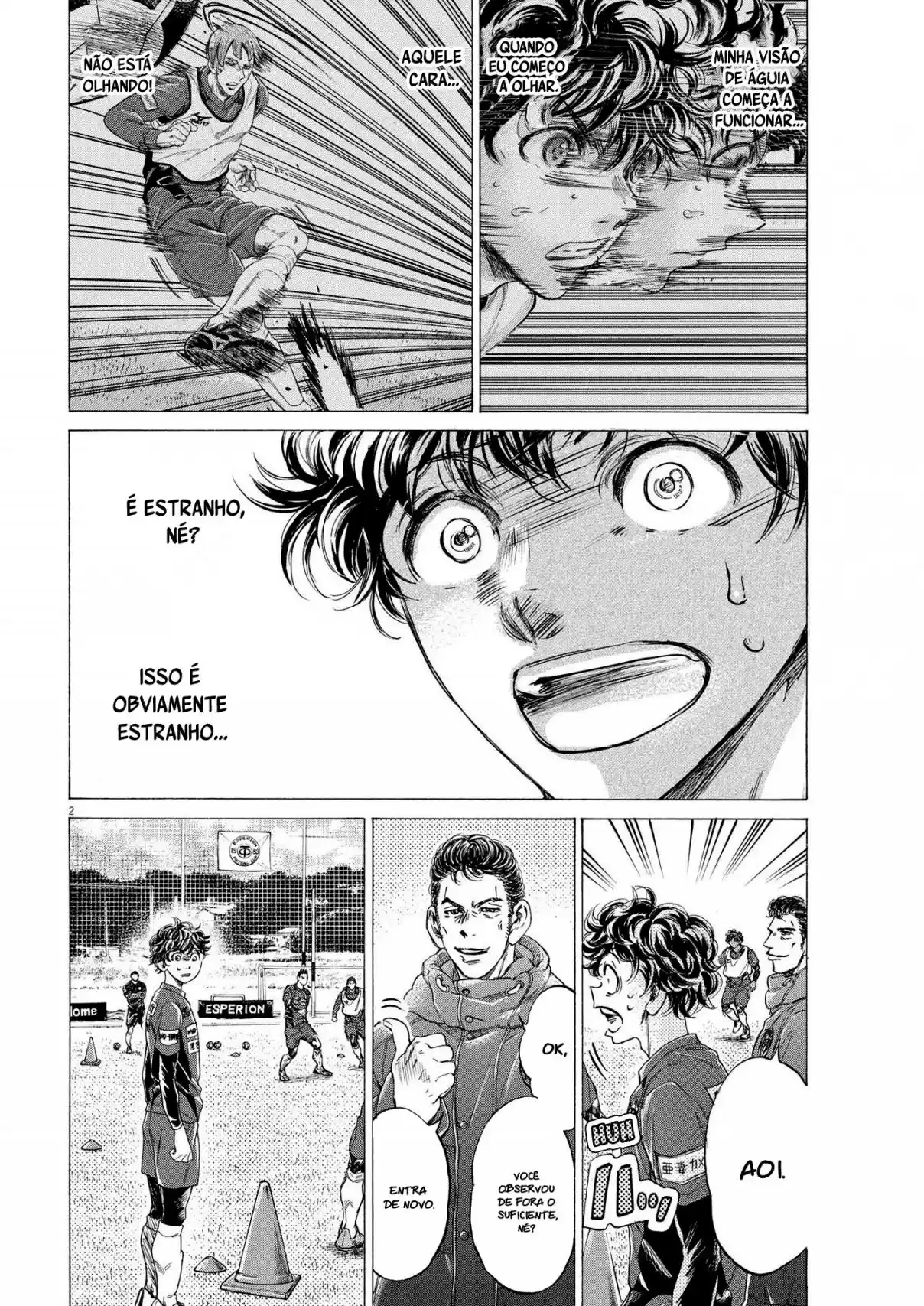 Read Ao Ashi pt Manga Online