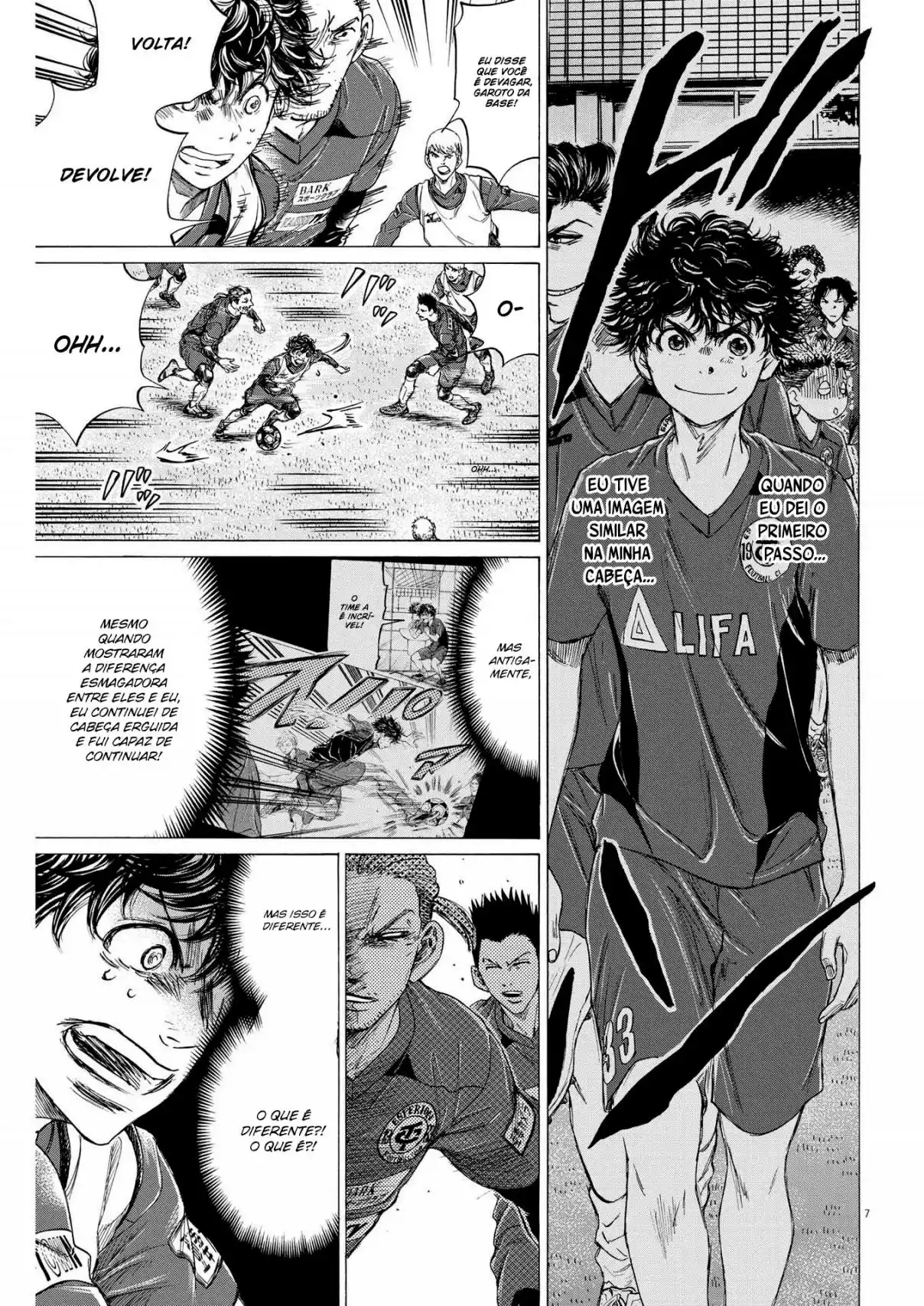 Read Ao Ashi pt Manga Online