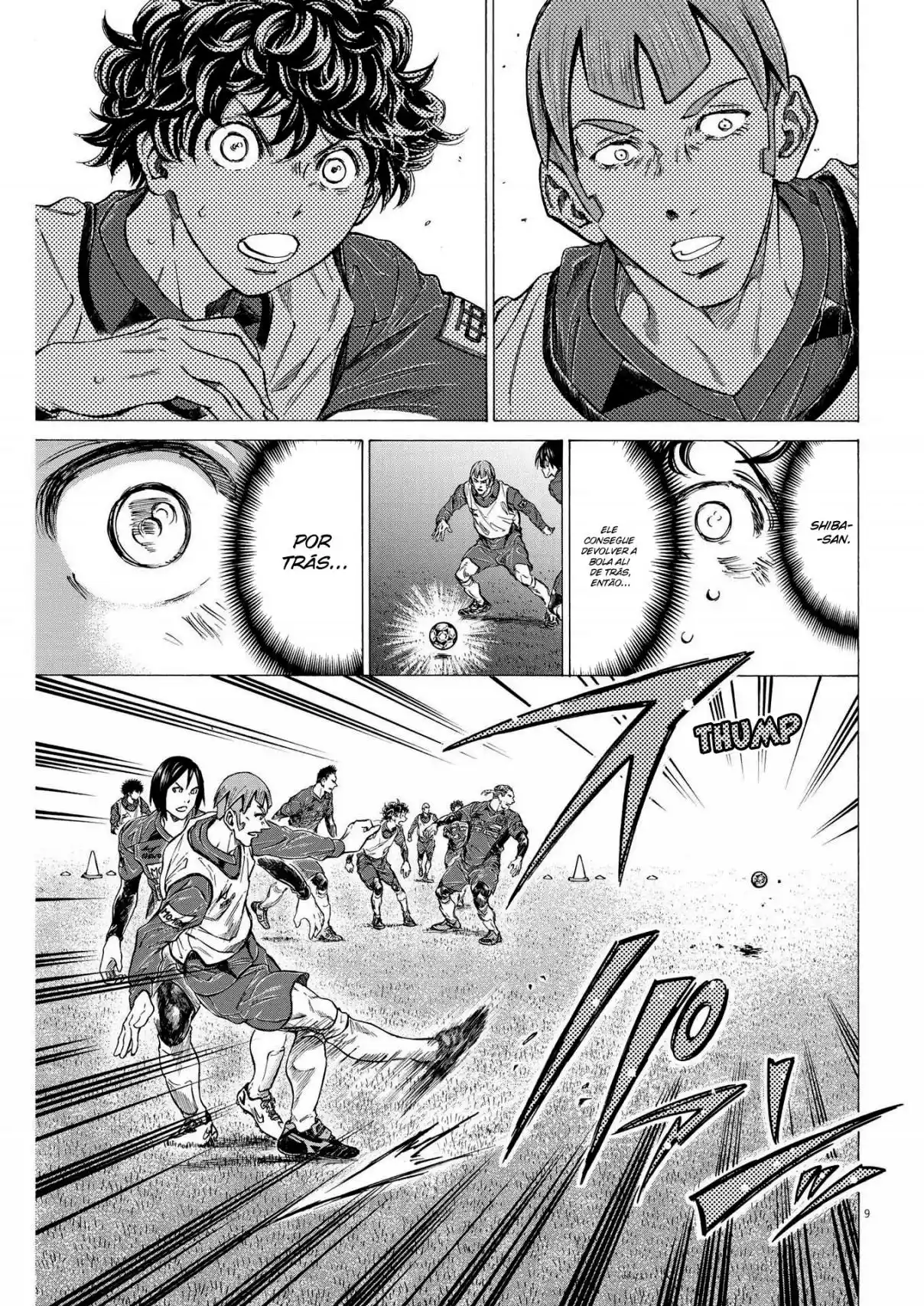 Read Ao Ashi pt Manga Online