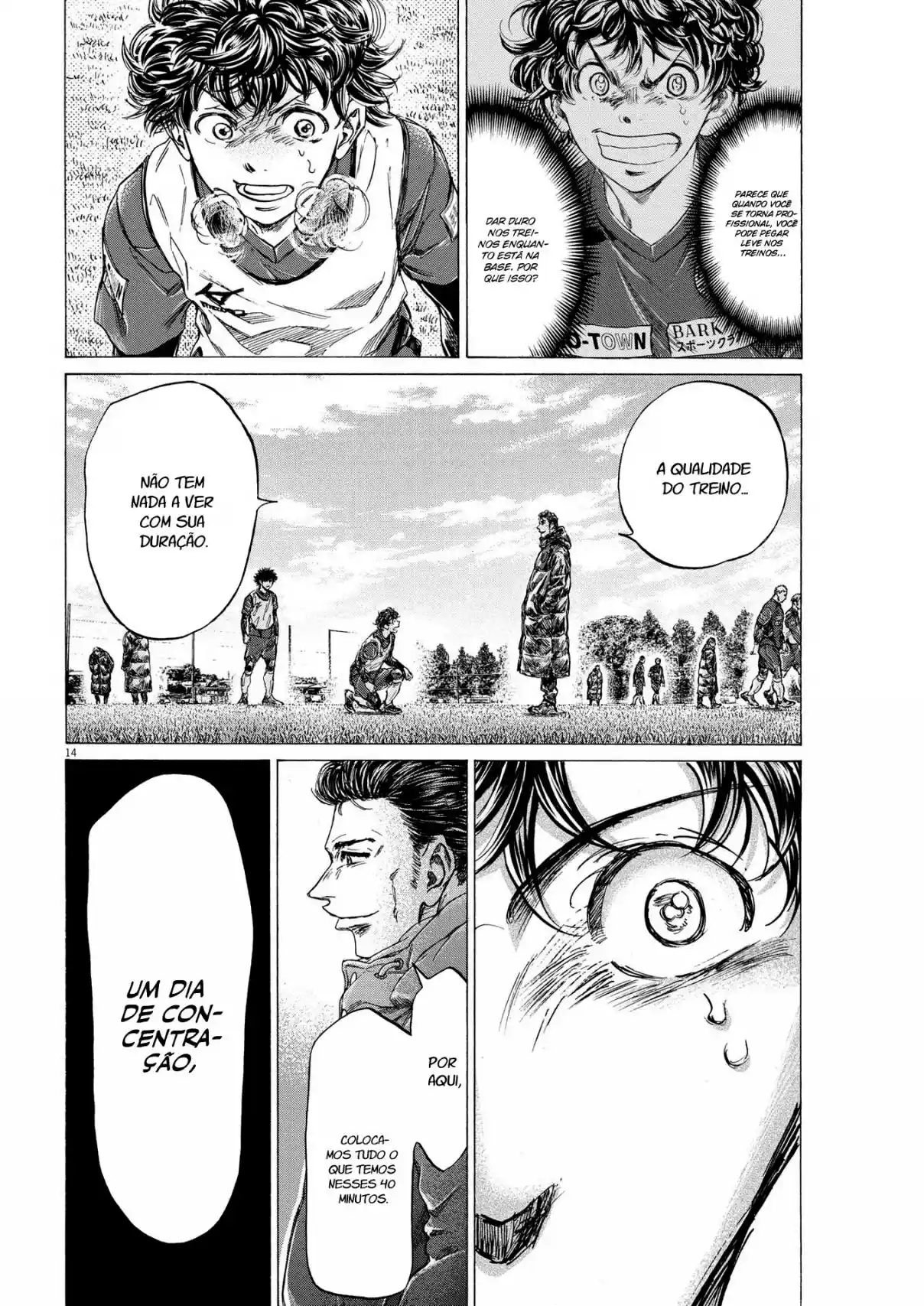 Read Ao Ashi pt Manga Online