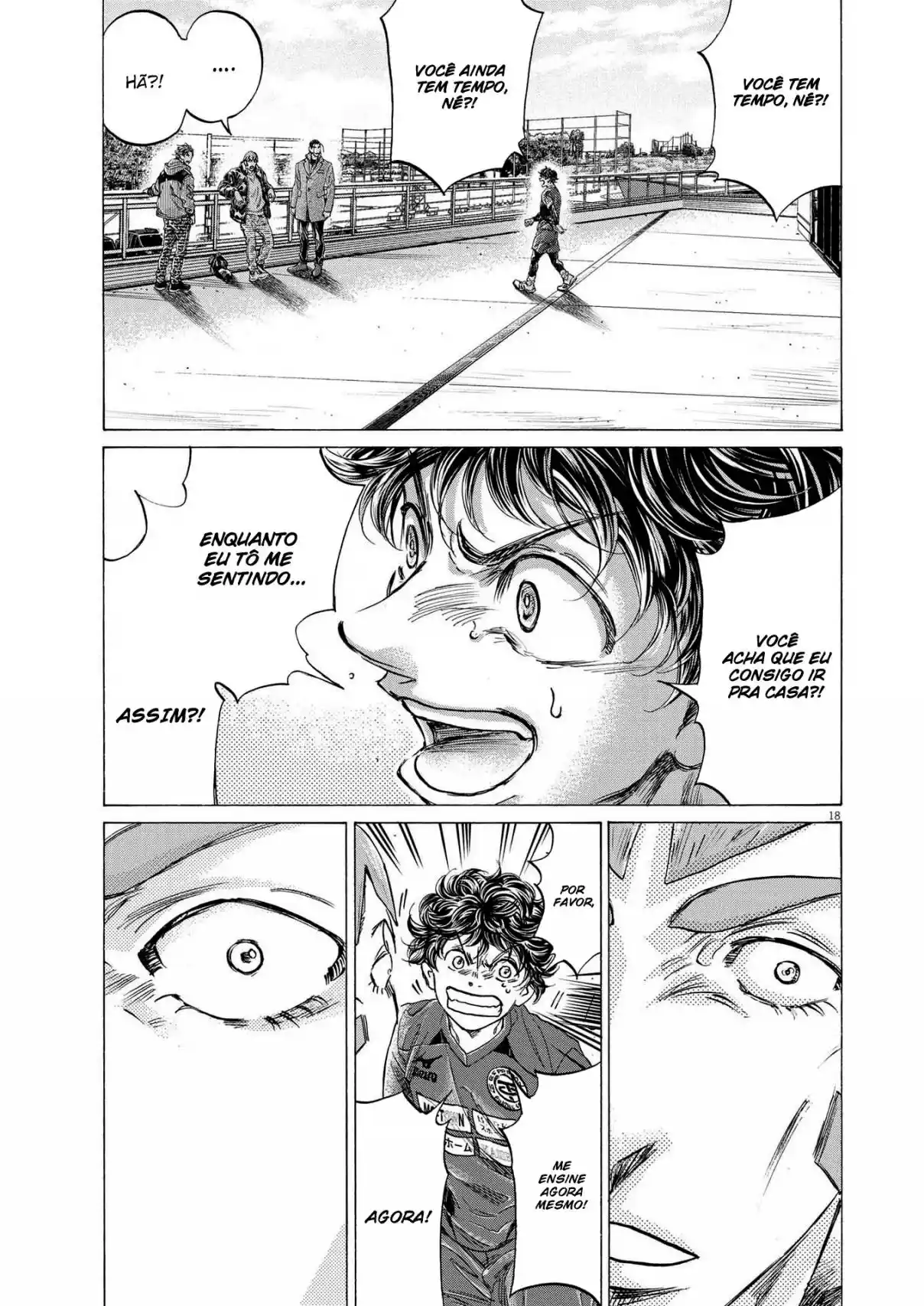 Read Ao Ashi pt Manga Online