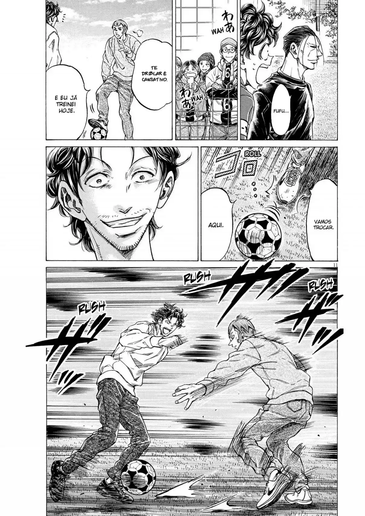 Read Ao Ashi pt Manga Online