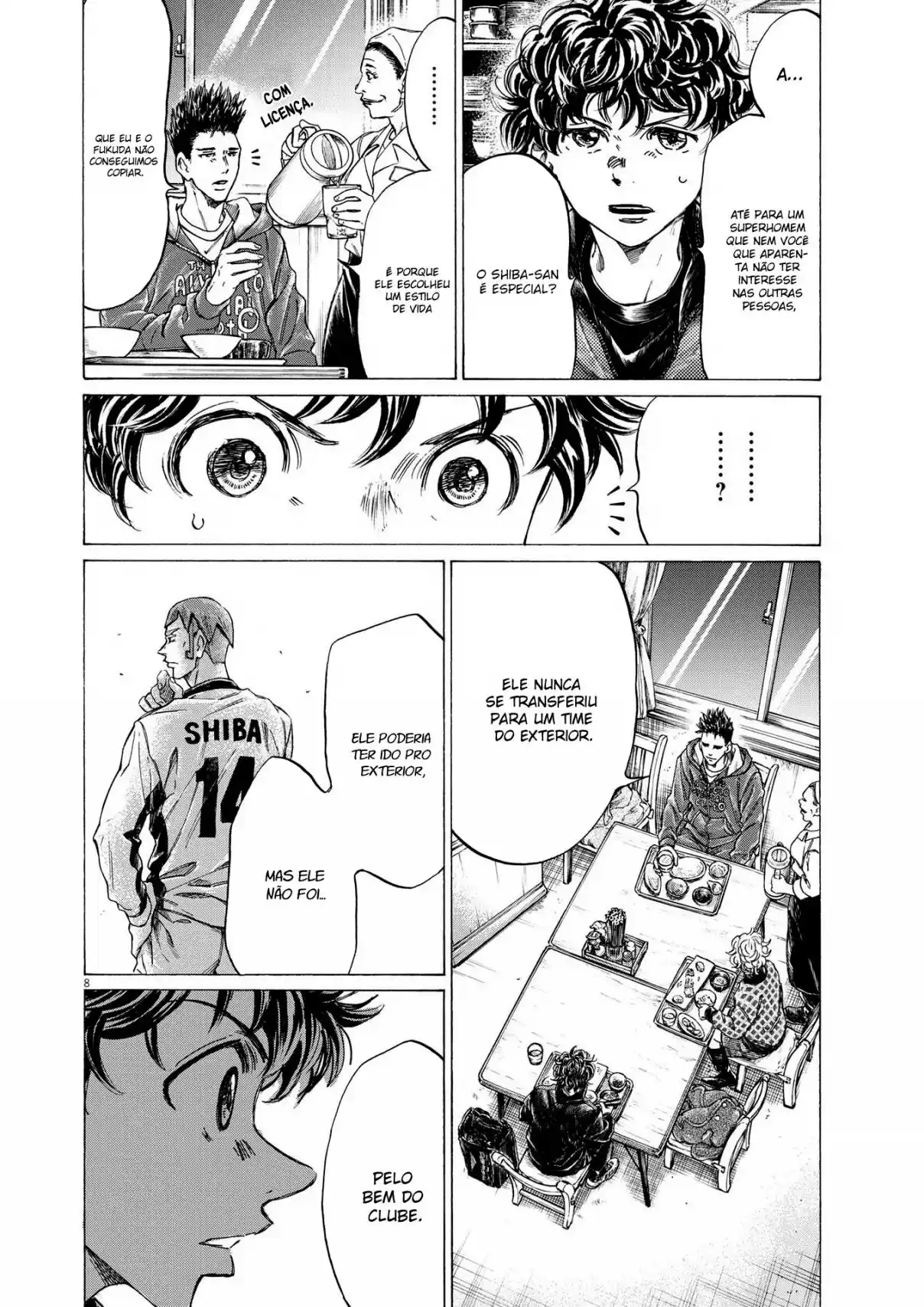 Read Ao Ashi pt Manga Online