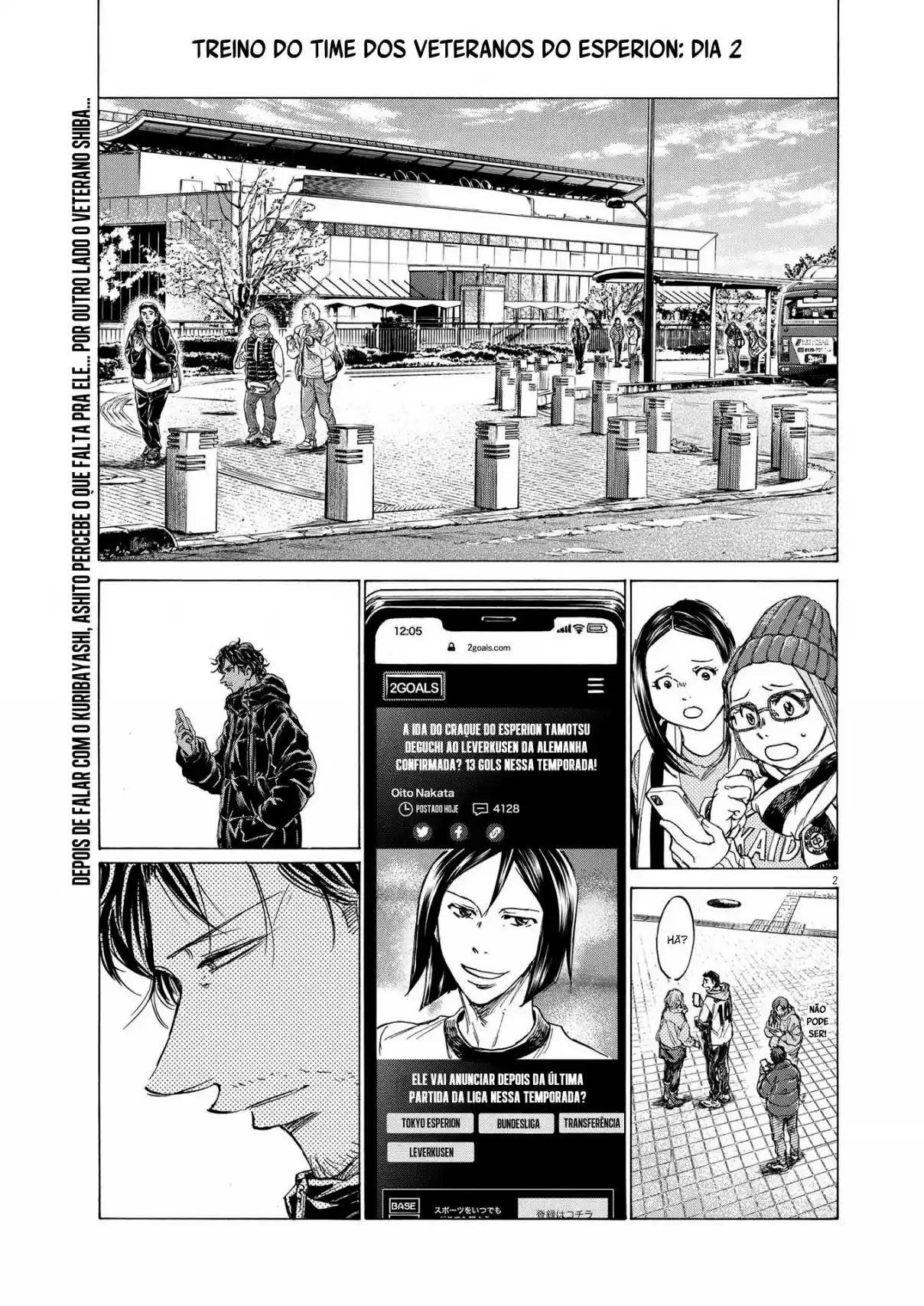 Read Ao Ashi pt Manga Online