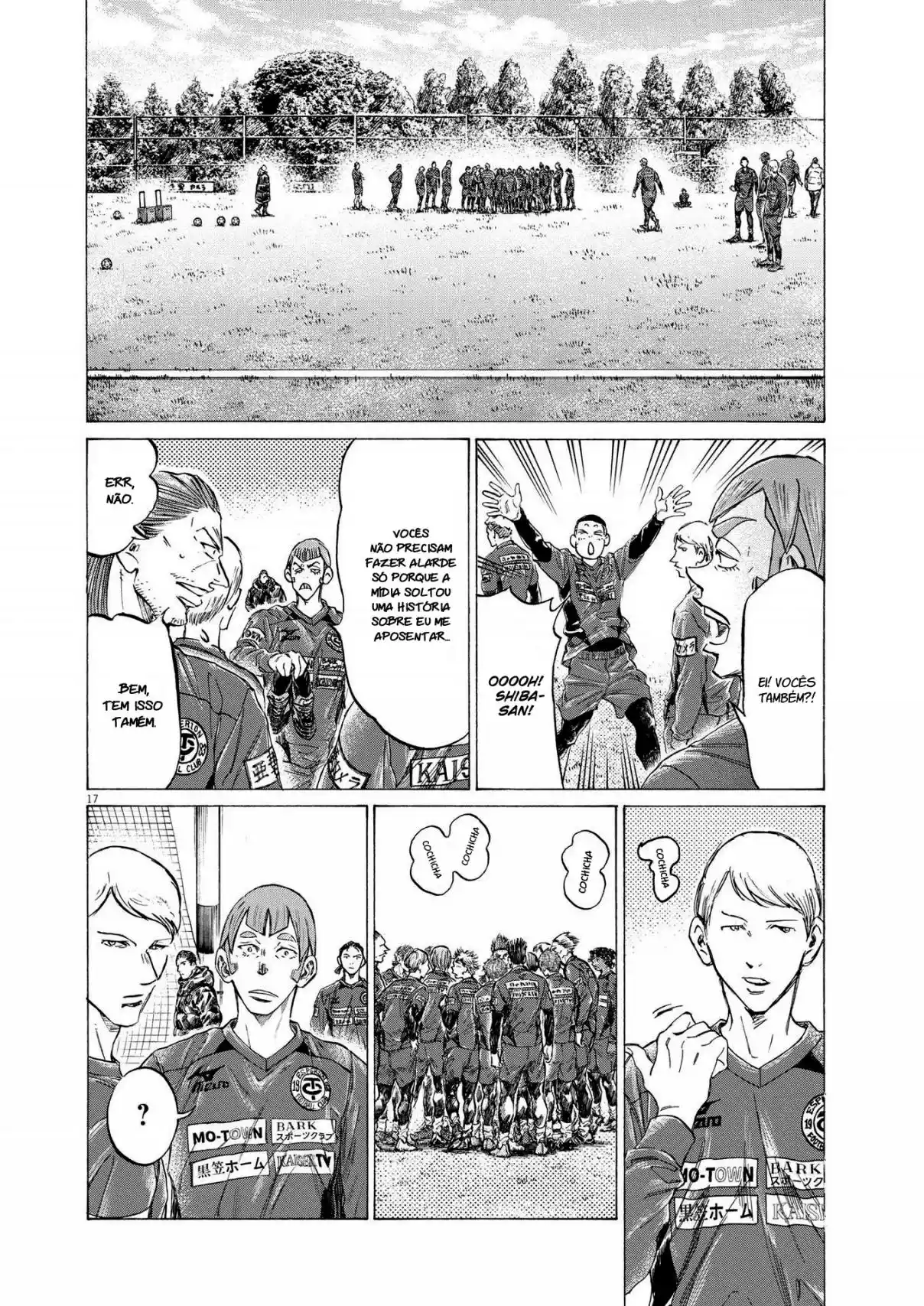 Read Ao Ashi pt Manga Online