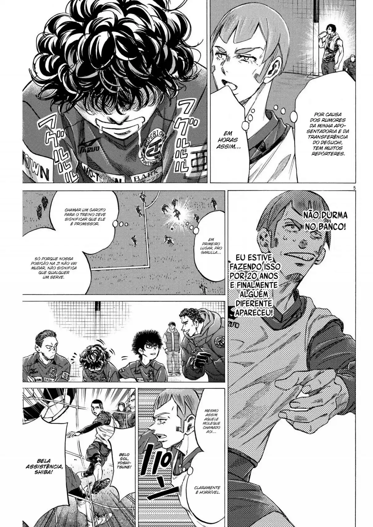 Read Ao Ashi pt Manga Online