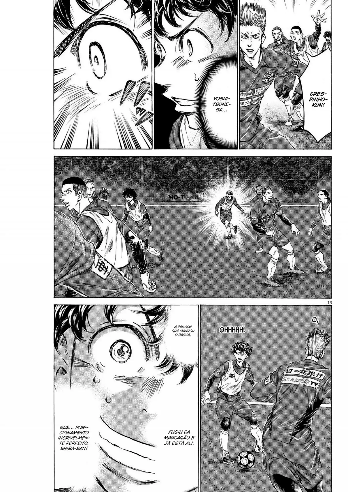 Read Ao Ashi pt Manga Online