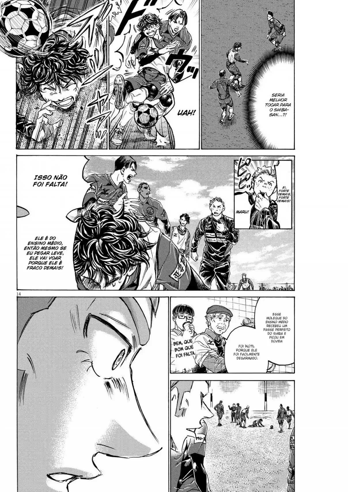 Read Ao Ashi pt Manga Online