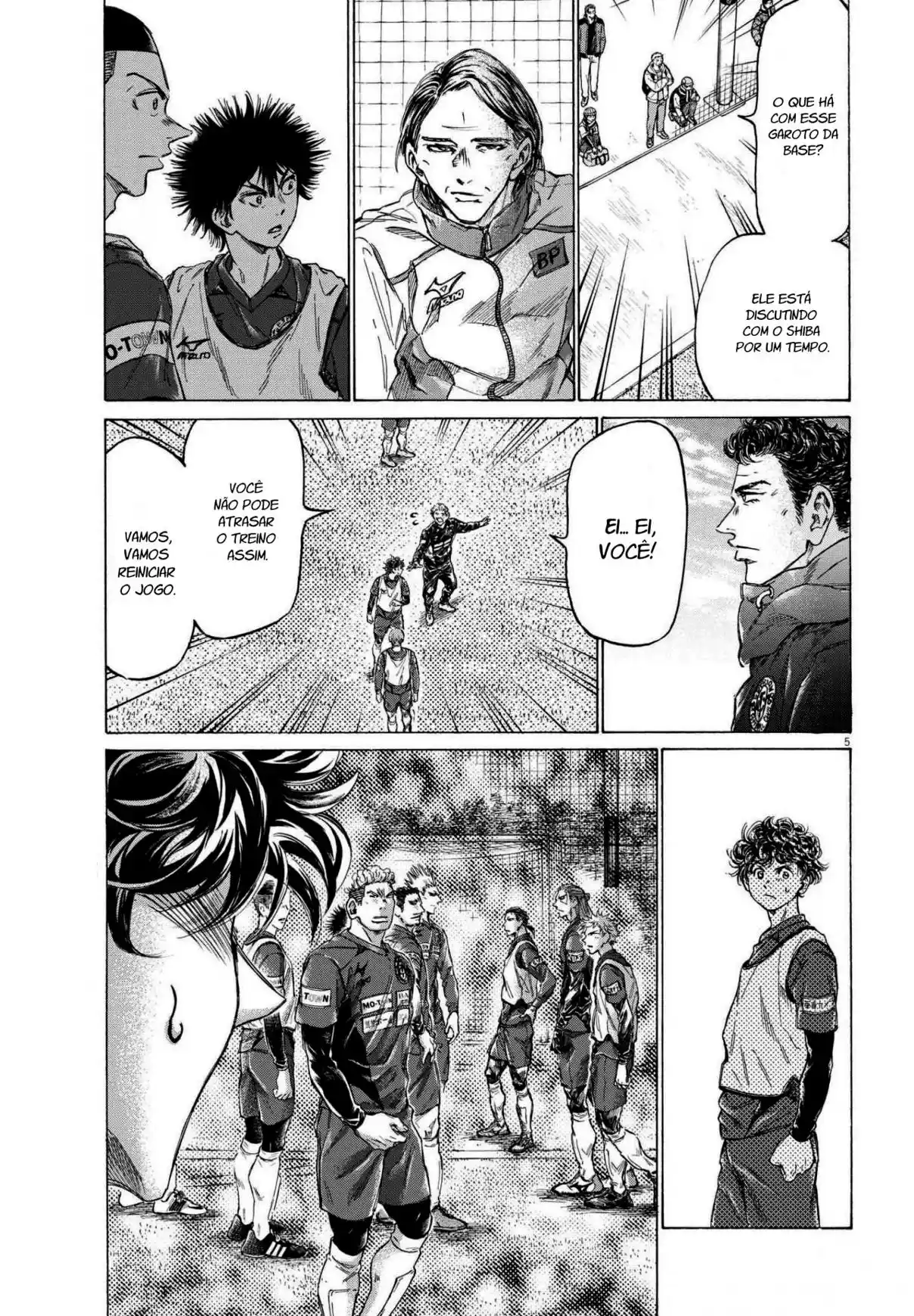 Read Ao Ashi pt Manga Online