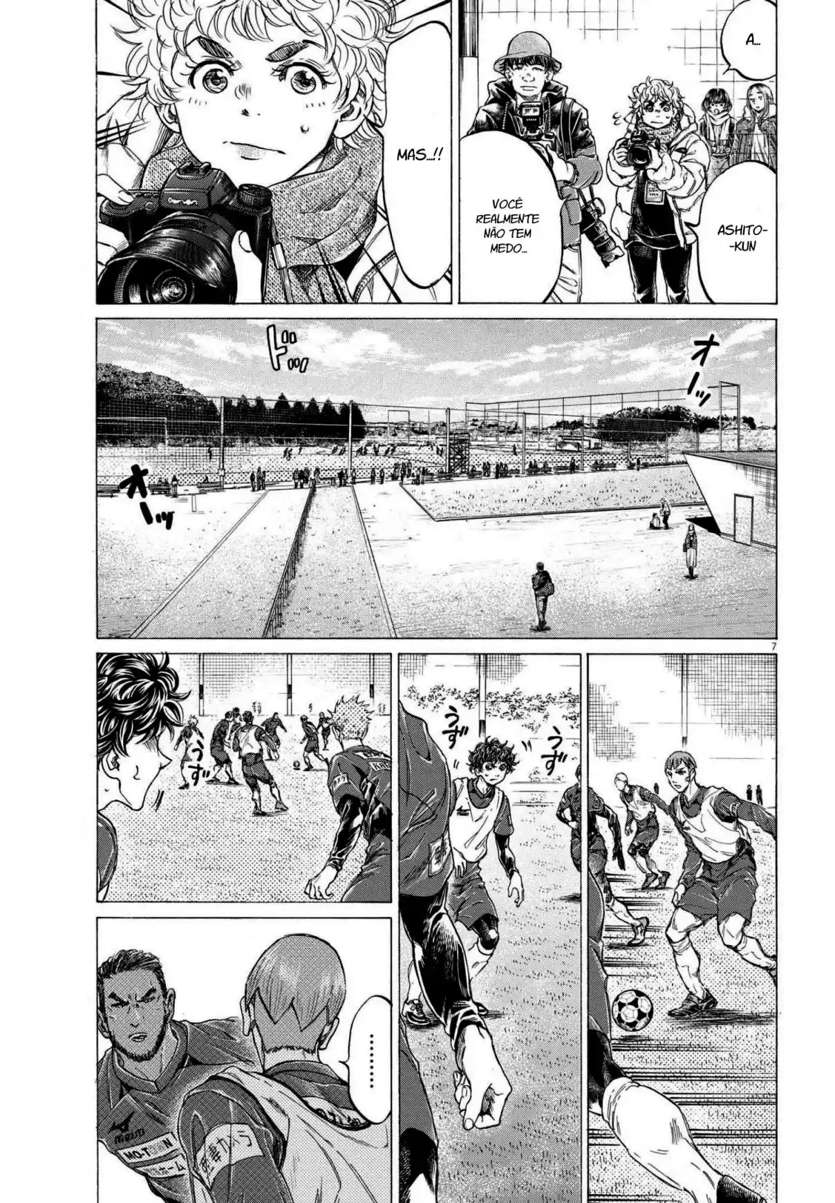 Read Ao Ashi pt Manga Online