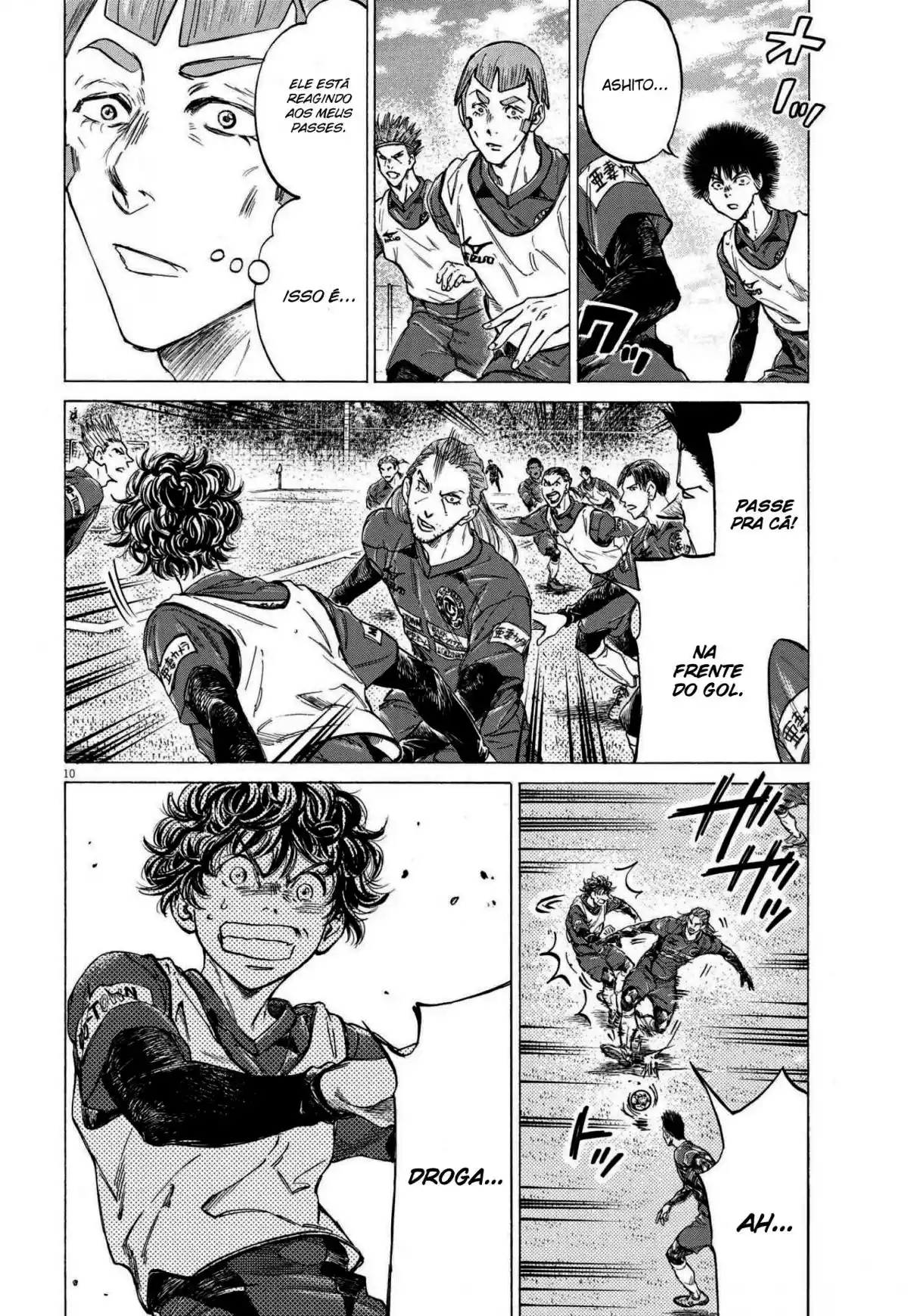 Read Ao Ashi pt Manga Online