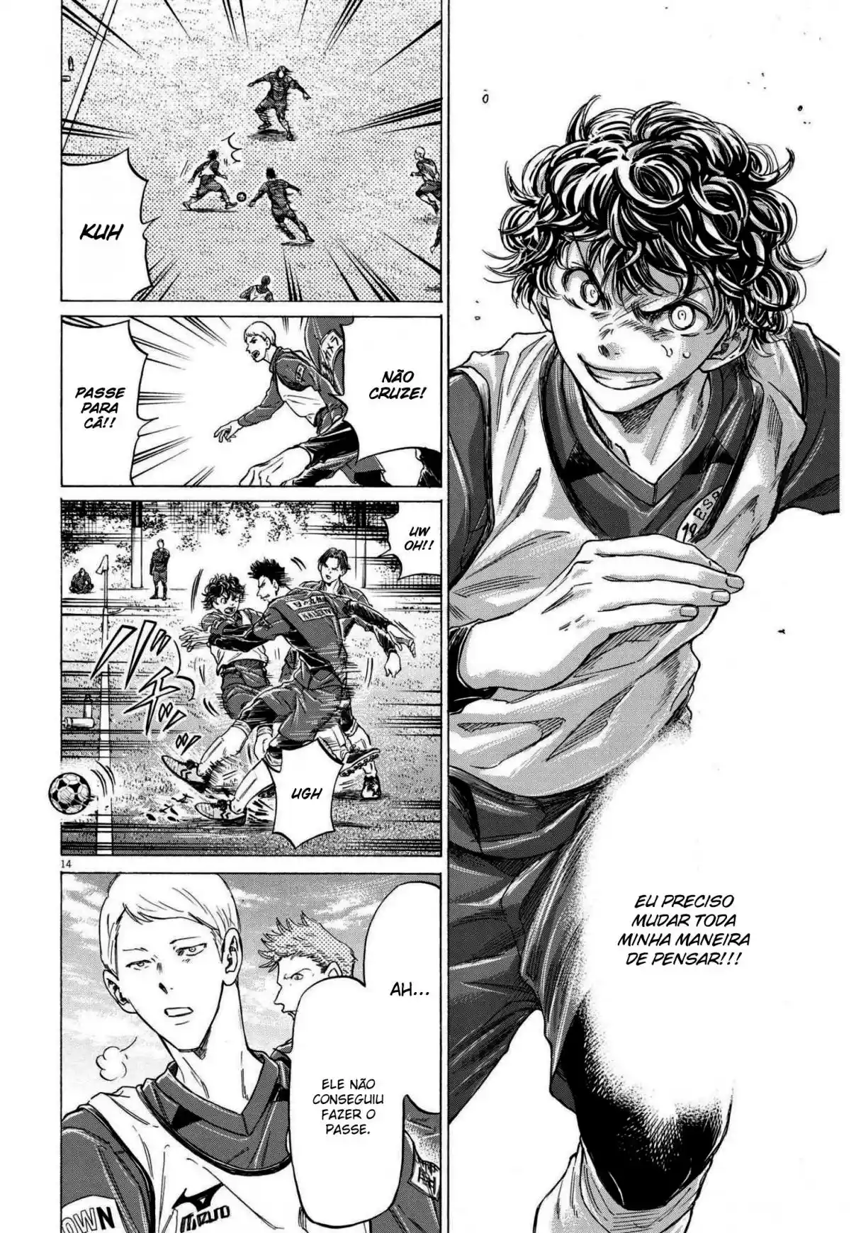 Read Ao Ashi pt Manga Online