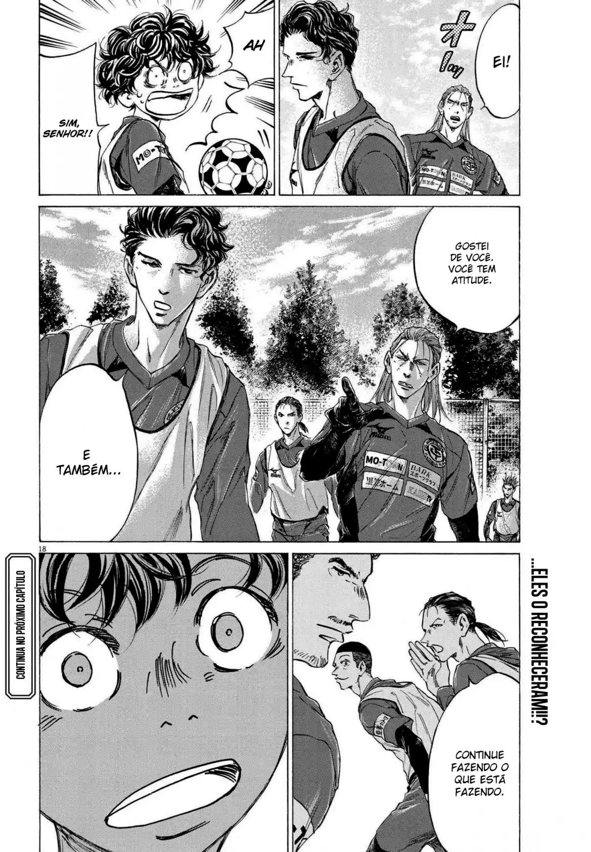 Read Ao Ashi pt Manga Online