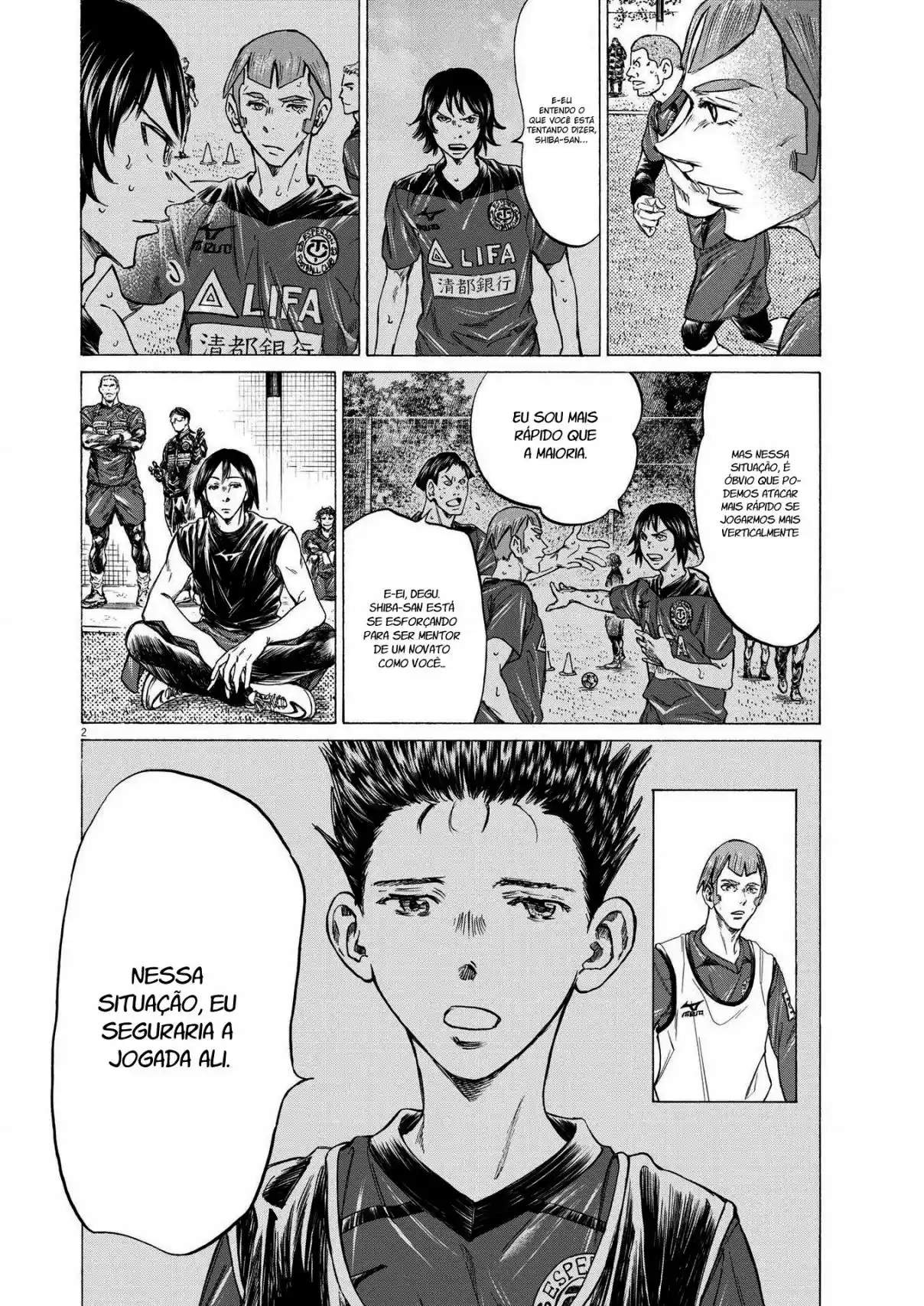 Read Ao Ashi pt Manga Online