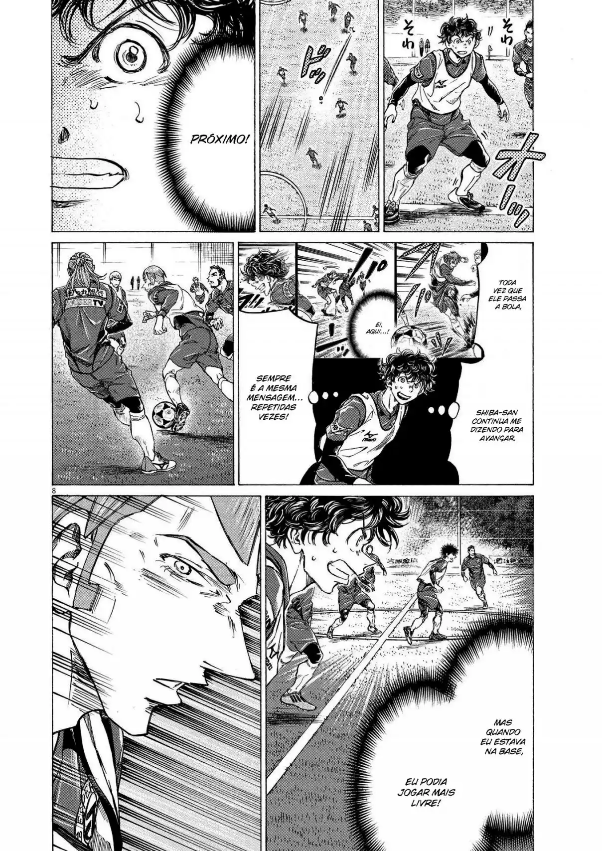 Read Ao Ashi pt Manga Online